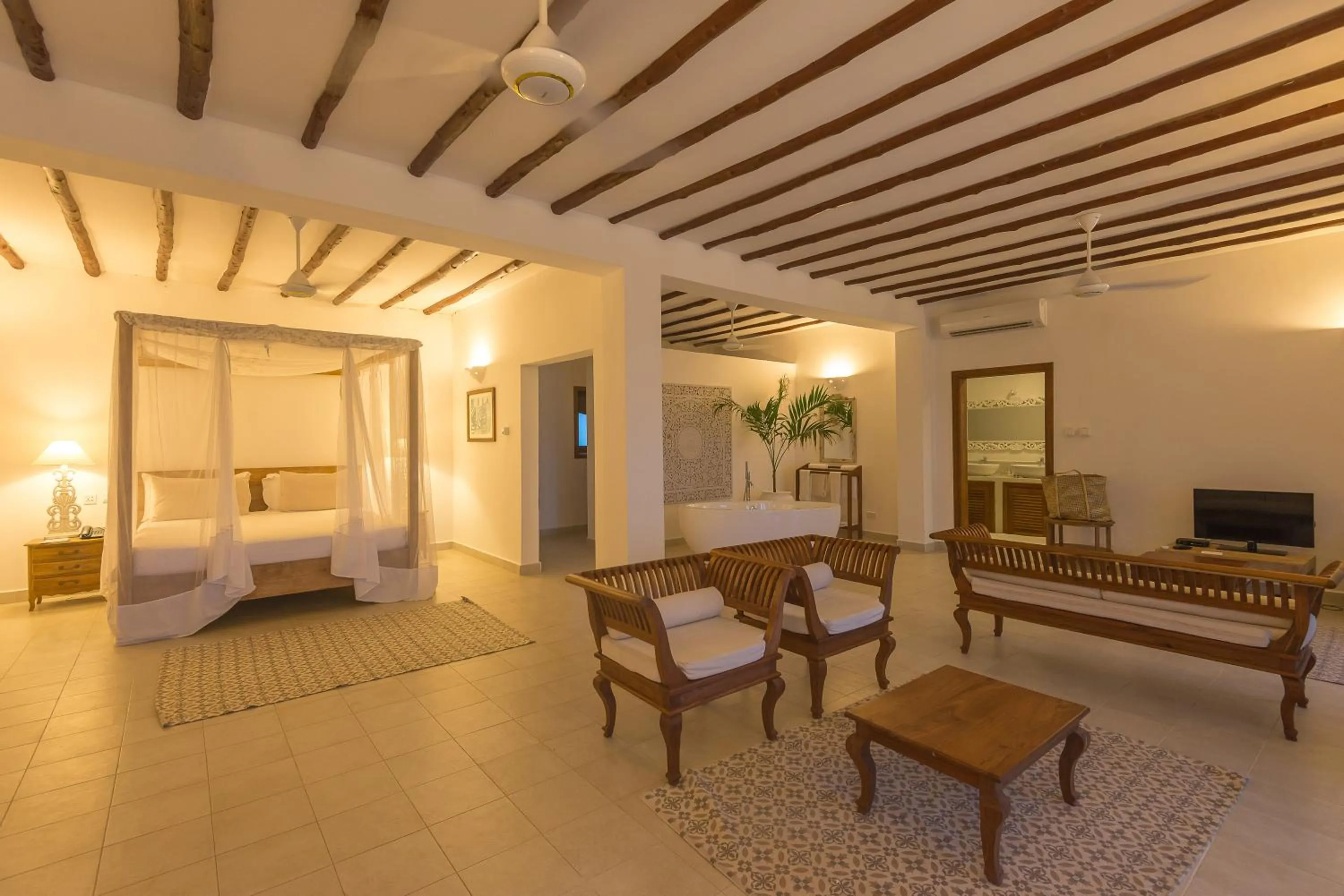 Photo of the whole room, Bed in Konokono Beach Resort and Isaraya Luxury Overwater Villas