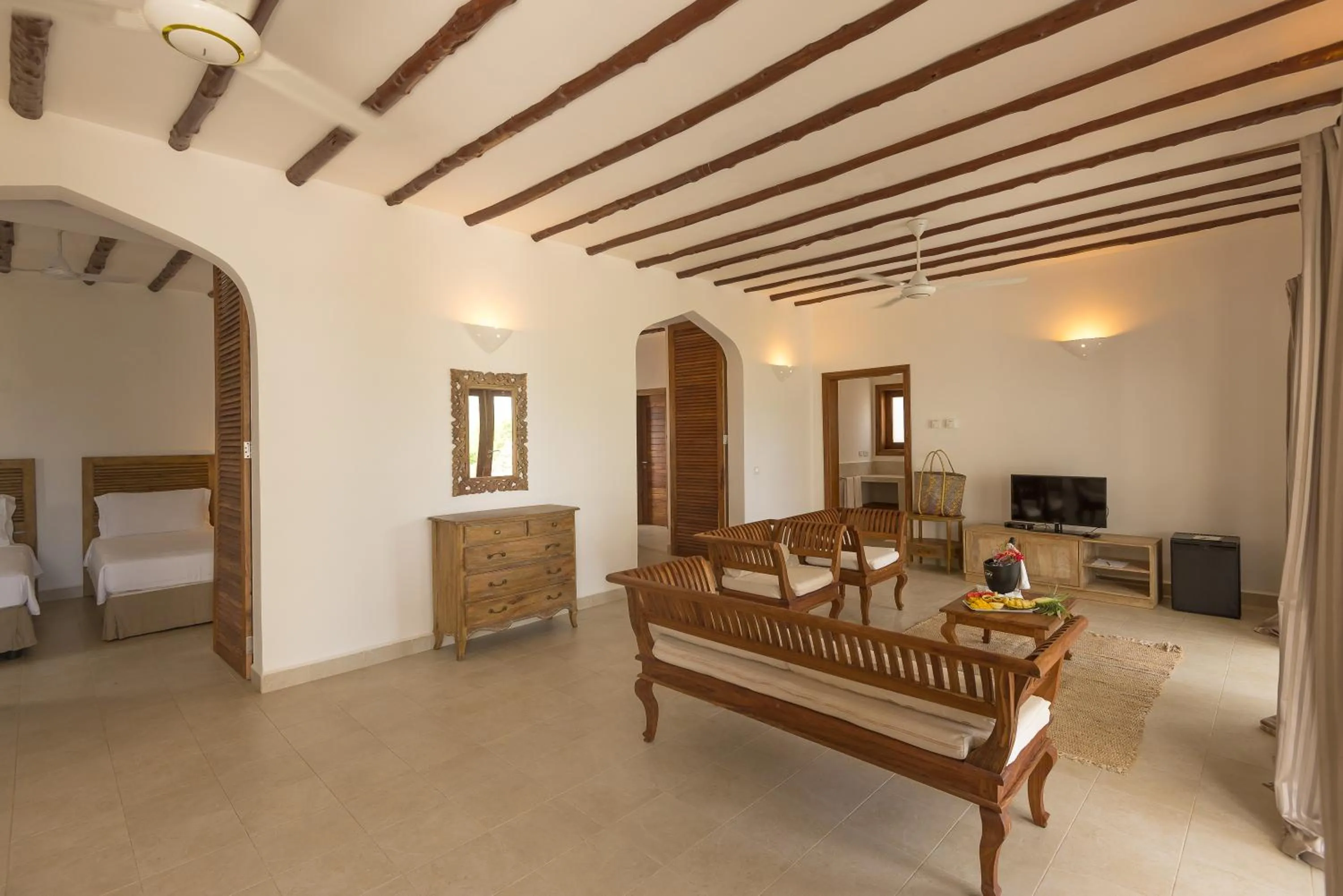 Living room in Konokono Beach Resort and Isaraya Luxury Overwater Villas