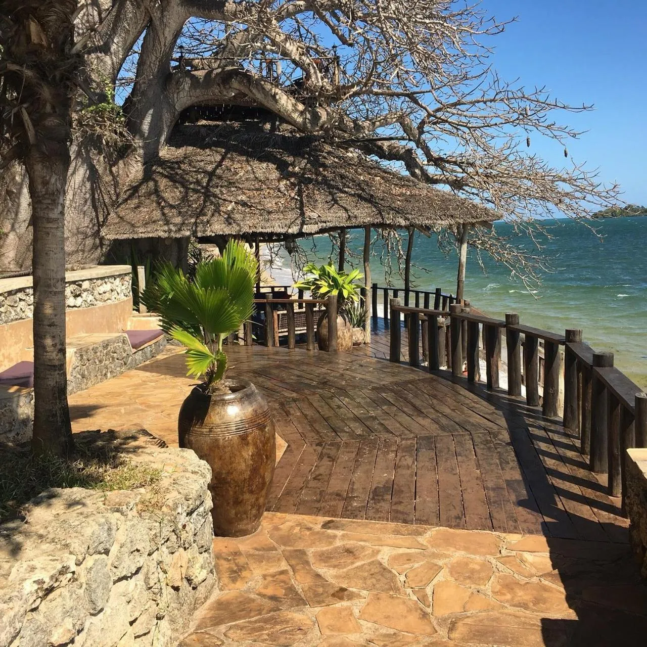 Balcony/Terrace in Fumba Beach Lodge