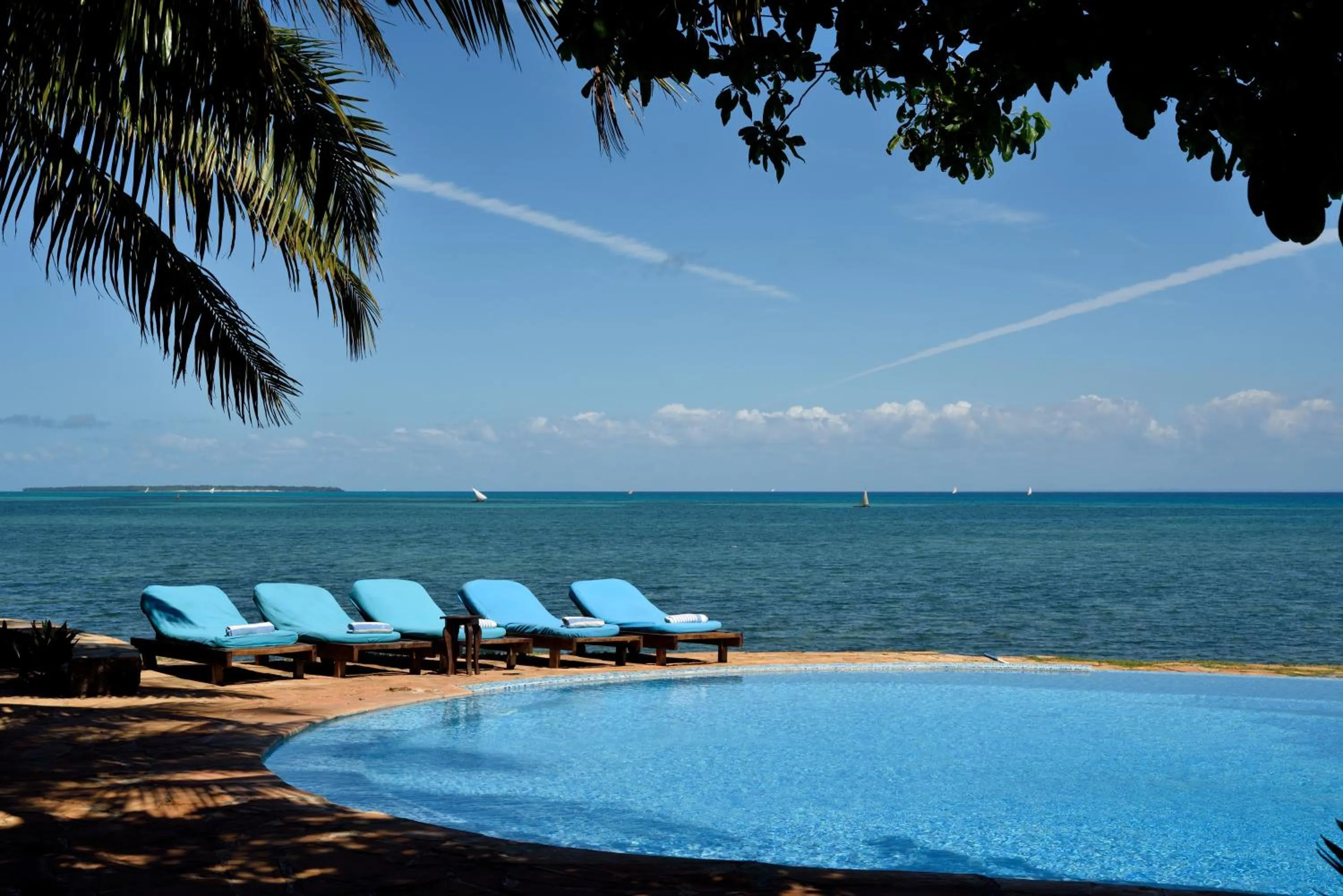 Sea view in Fumba Beach Lodge