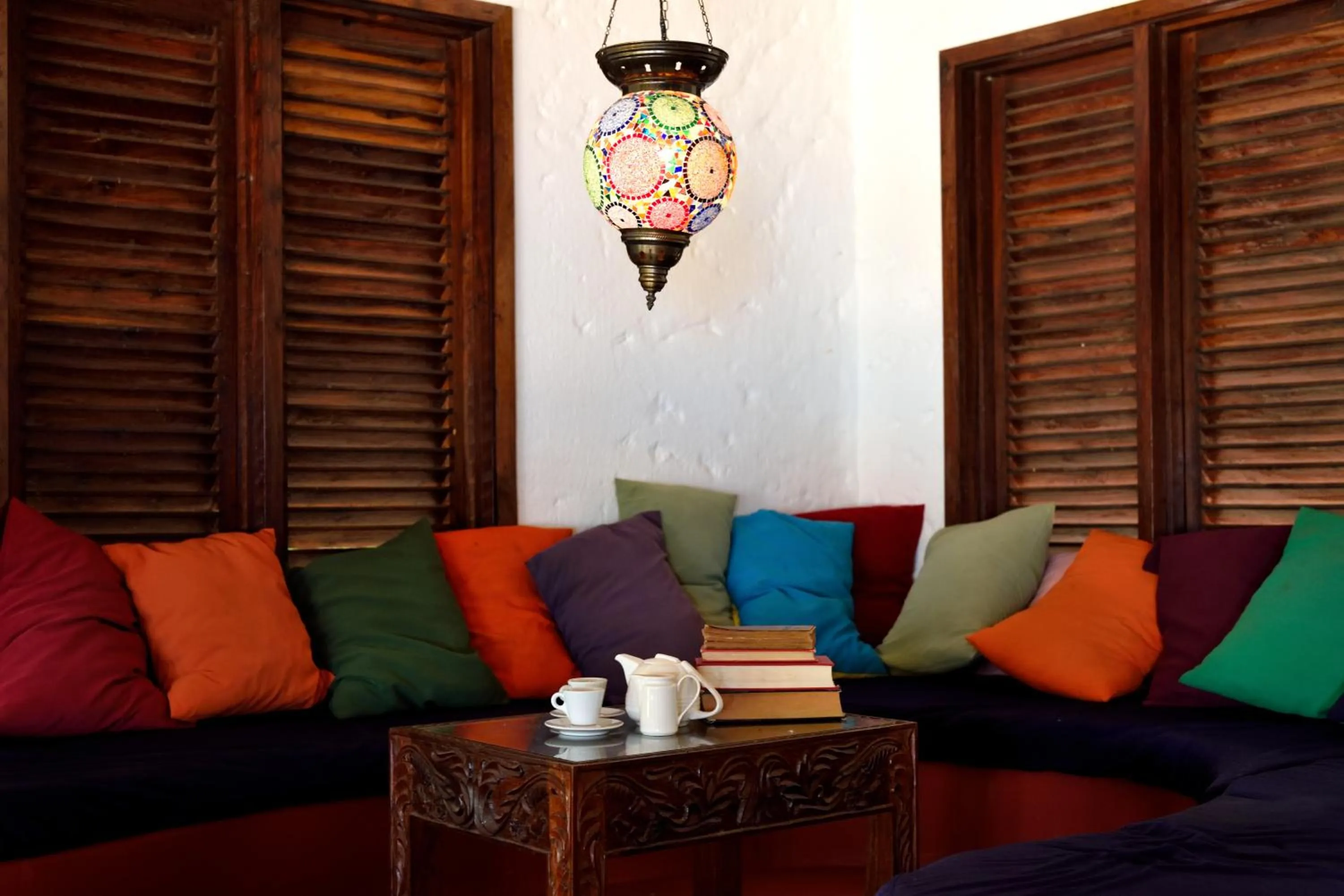 Library in Fumba Beach Lodge