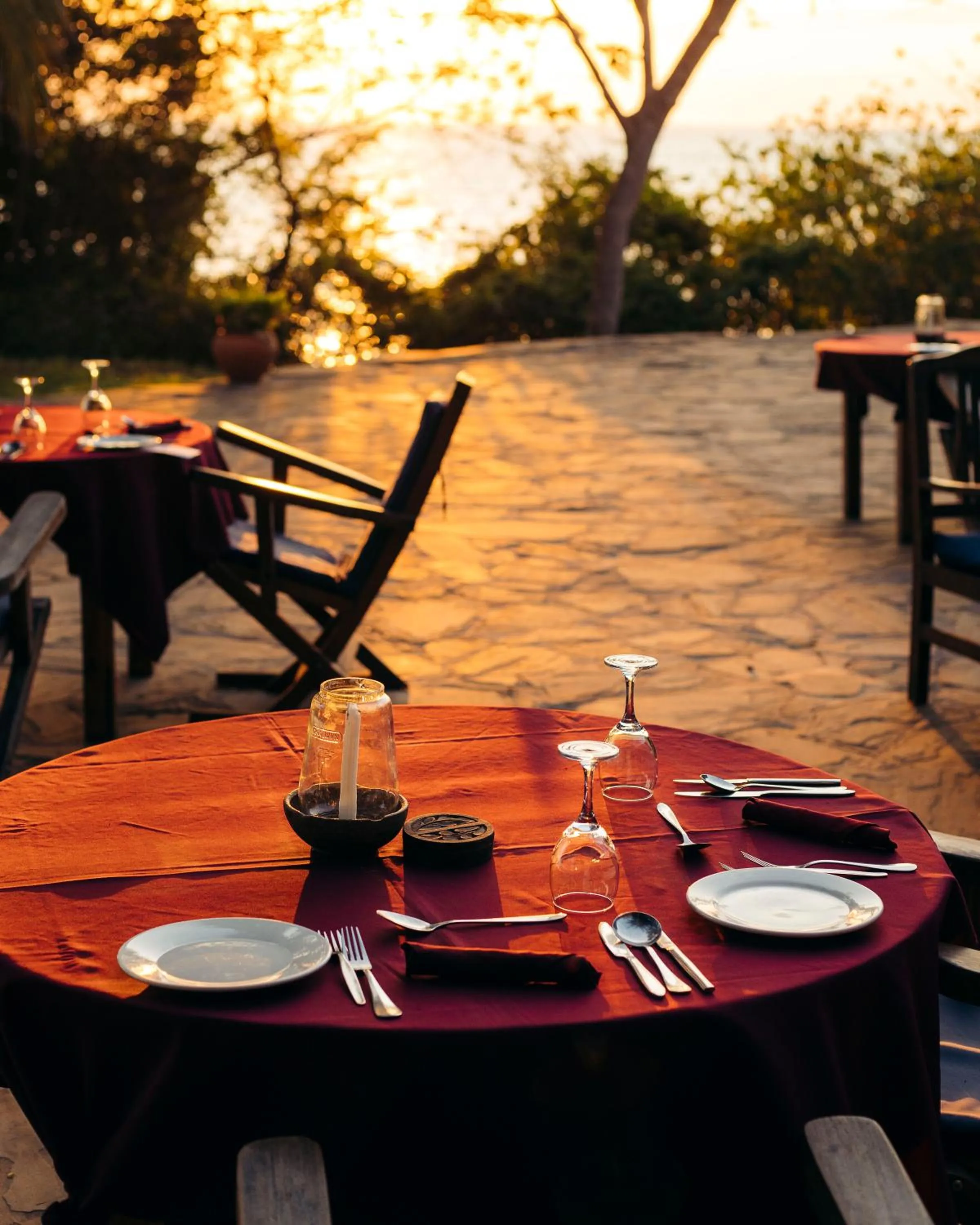 Restaurant/places to eat in Fumba Beach Lodge