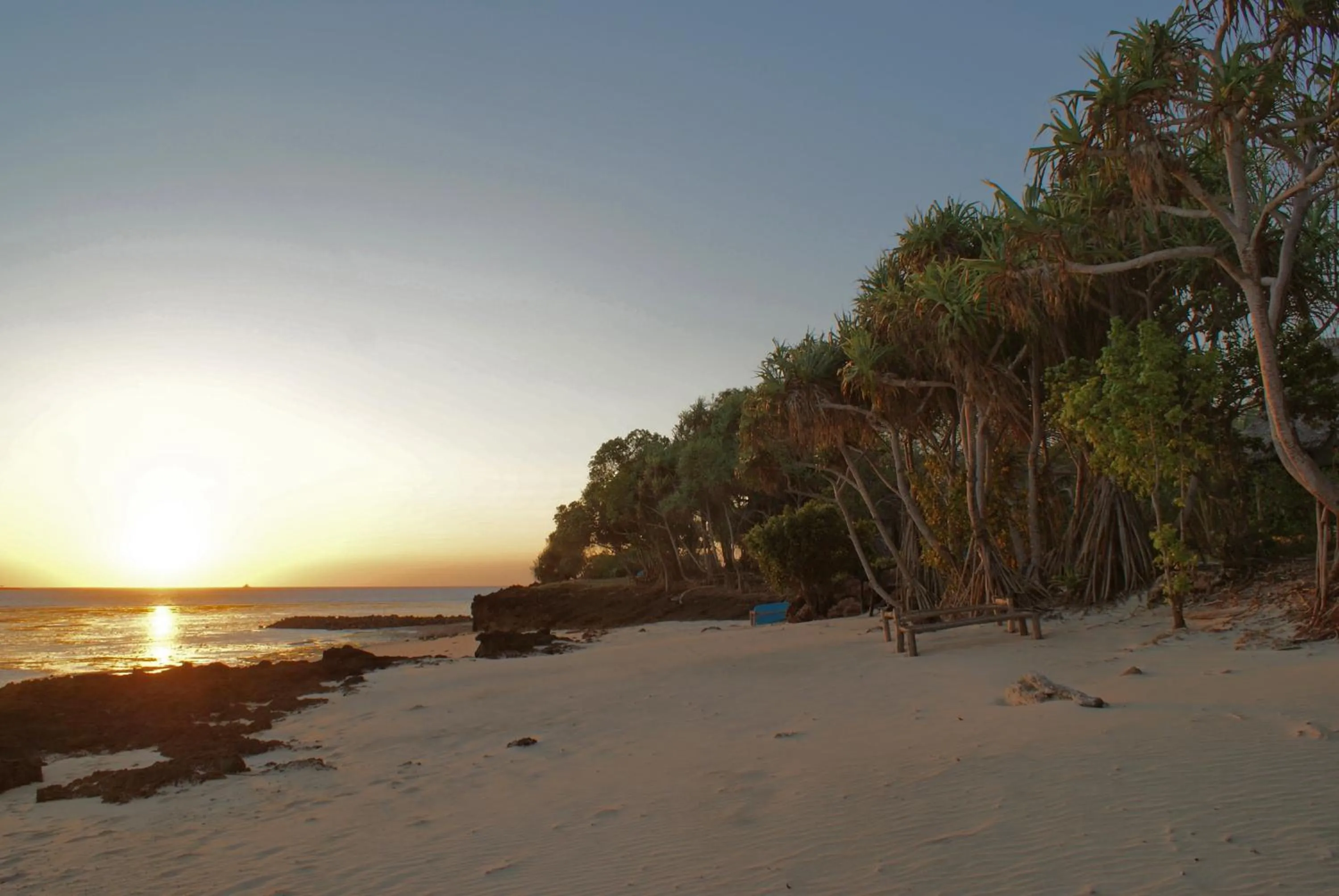 Beach in Fumba Beach Lodge