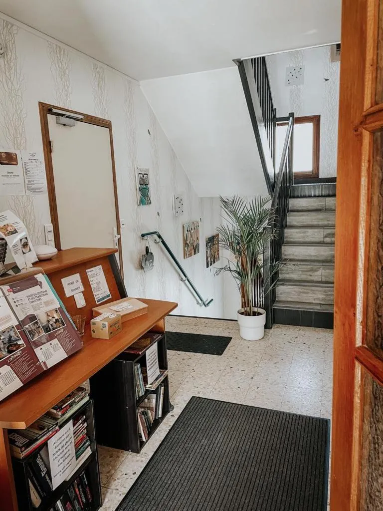 Lobby or reception in Auberge de la Rivière