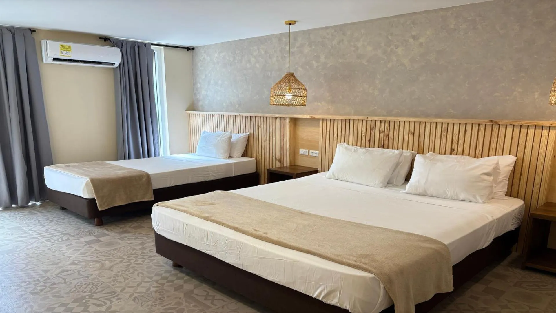 Photo of the whole room, Bed in Hotel Blue Cove by On vacation