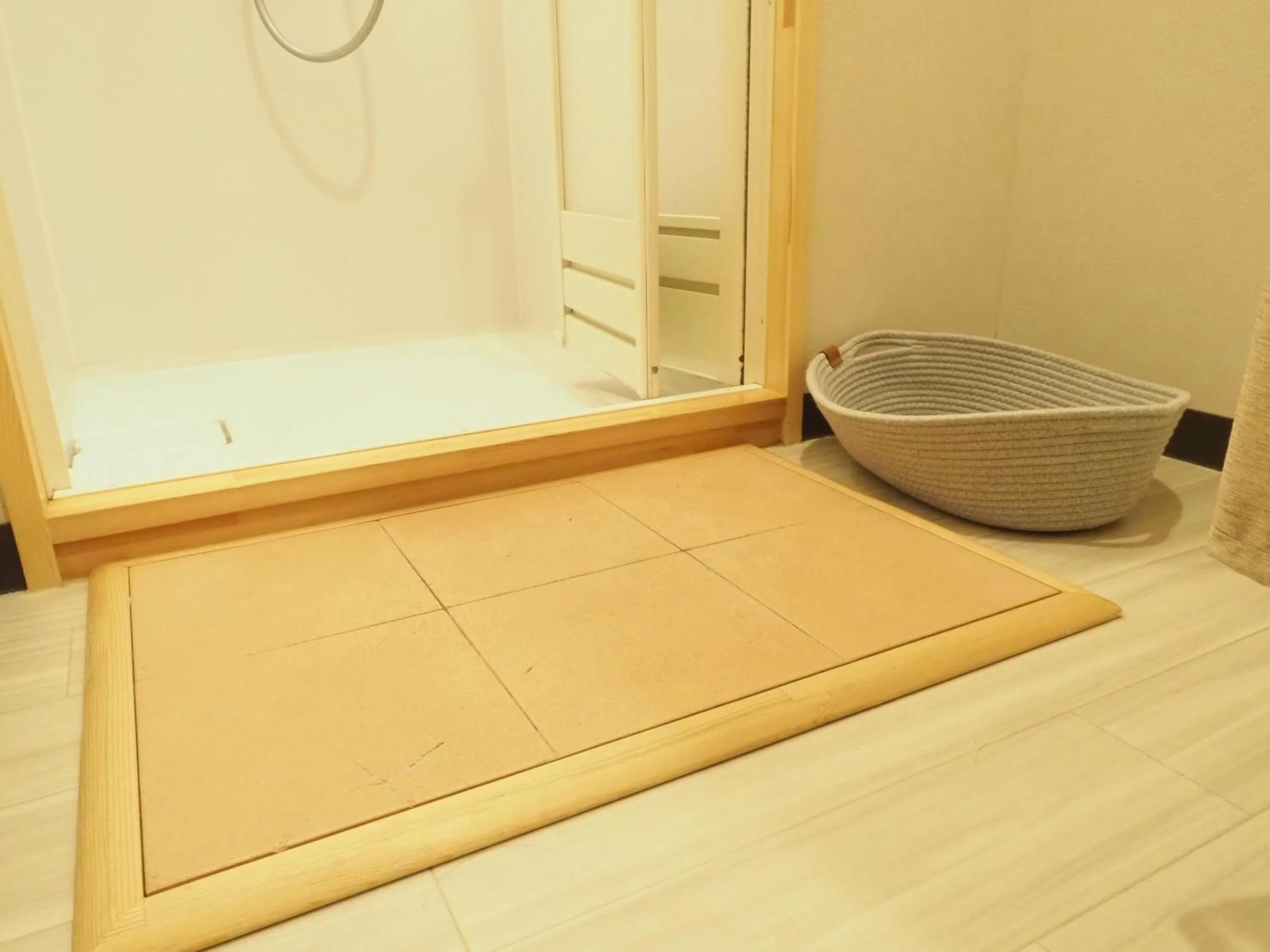 Shower in Guest House Moshiripa