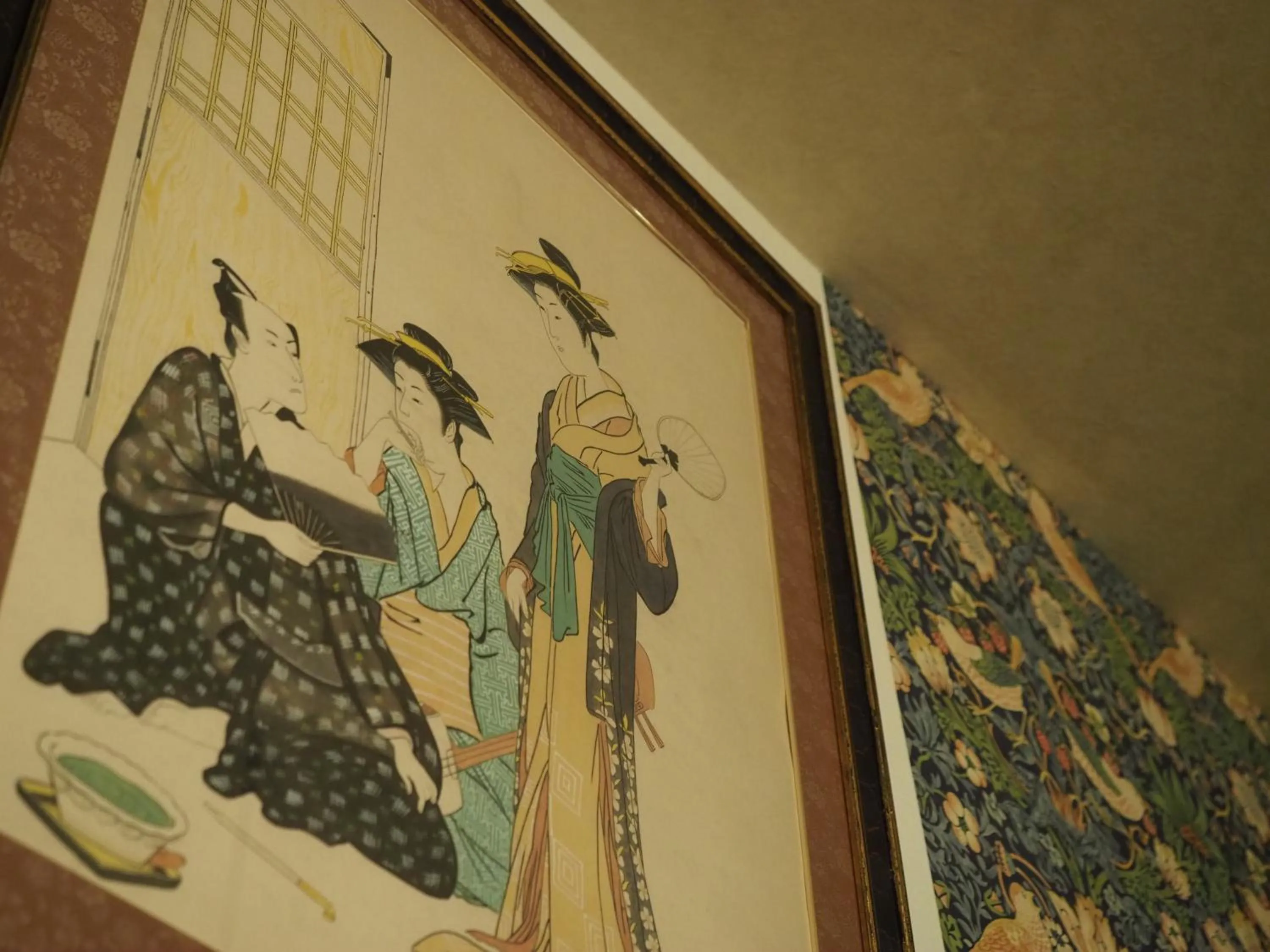 Decorative detail in Guest House Moshiripa