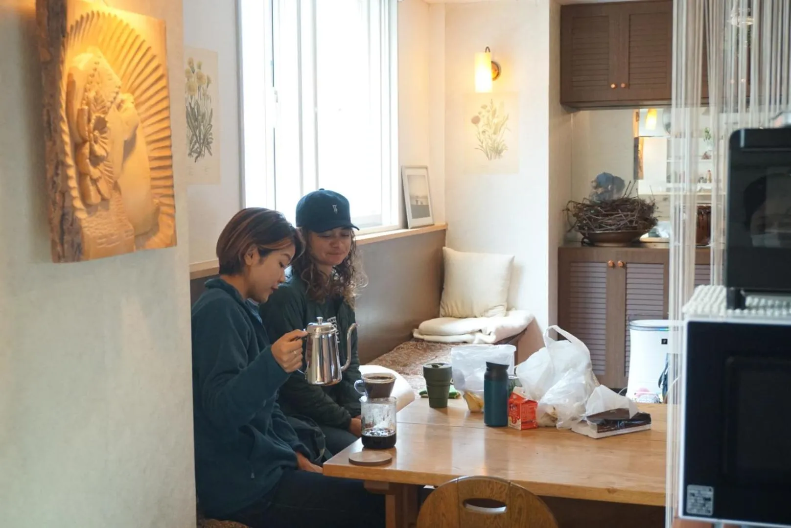 Coffee/tea facilities in Guest House Moshiripa