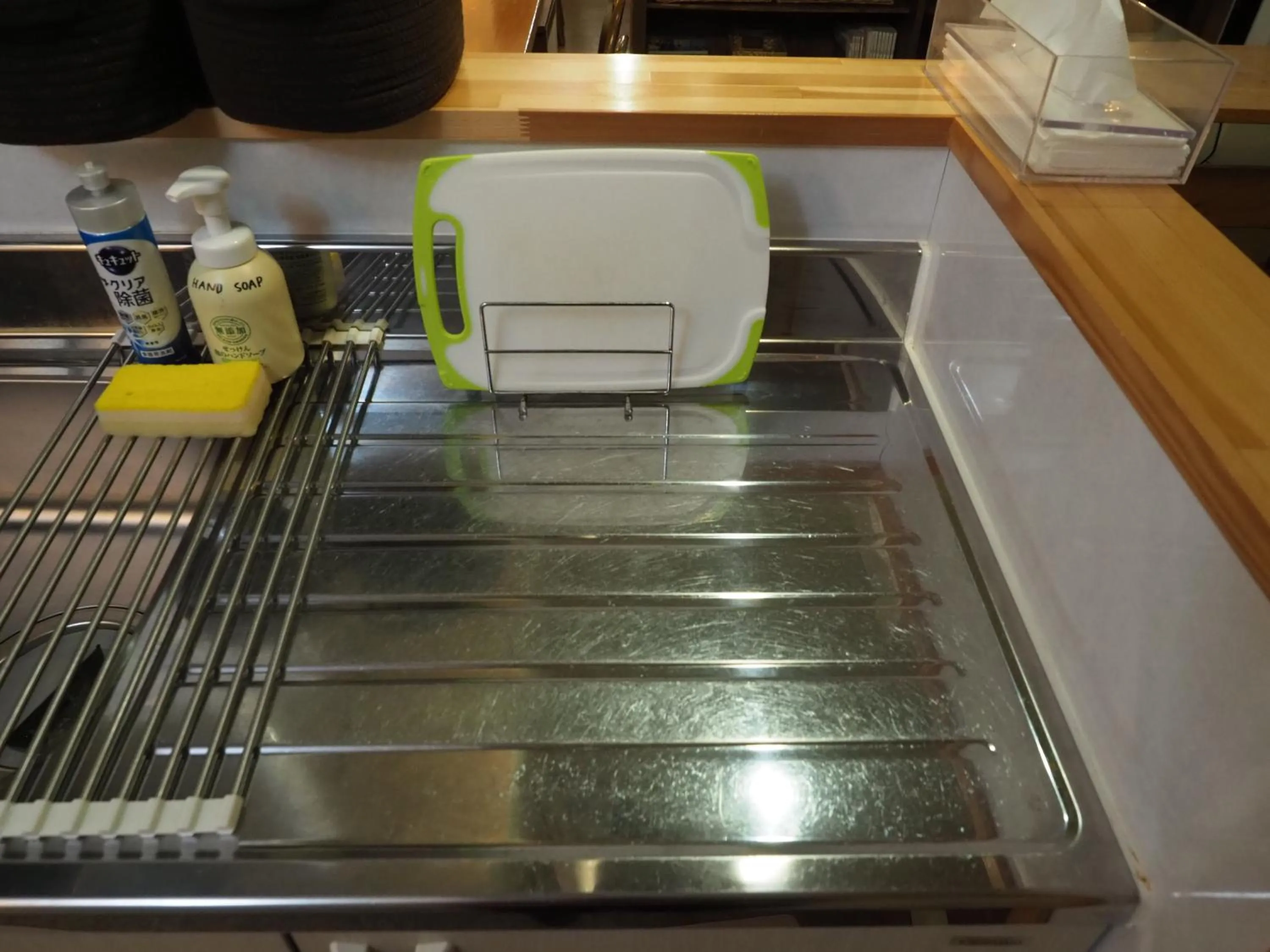 Kitchen or kitchenette in Guest House Moshiripa