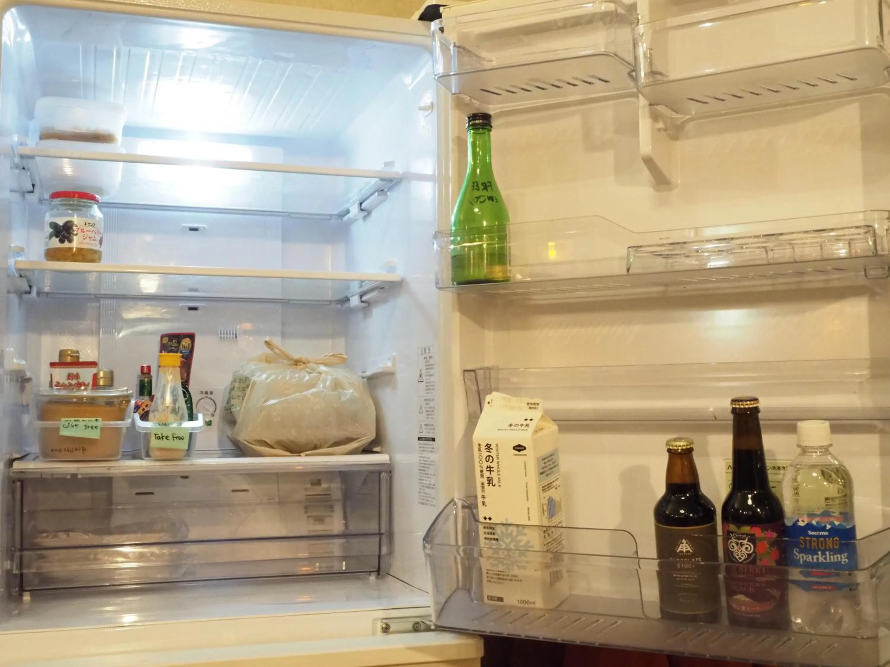 Kitchen or kitchenette in Guest House Moshiripa