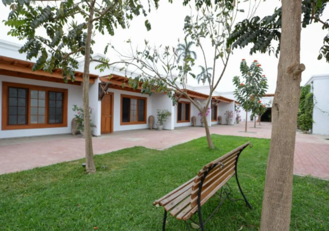 Inner courtyard view in Casa Hacienda San Jose