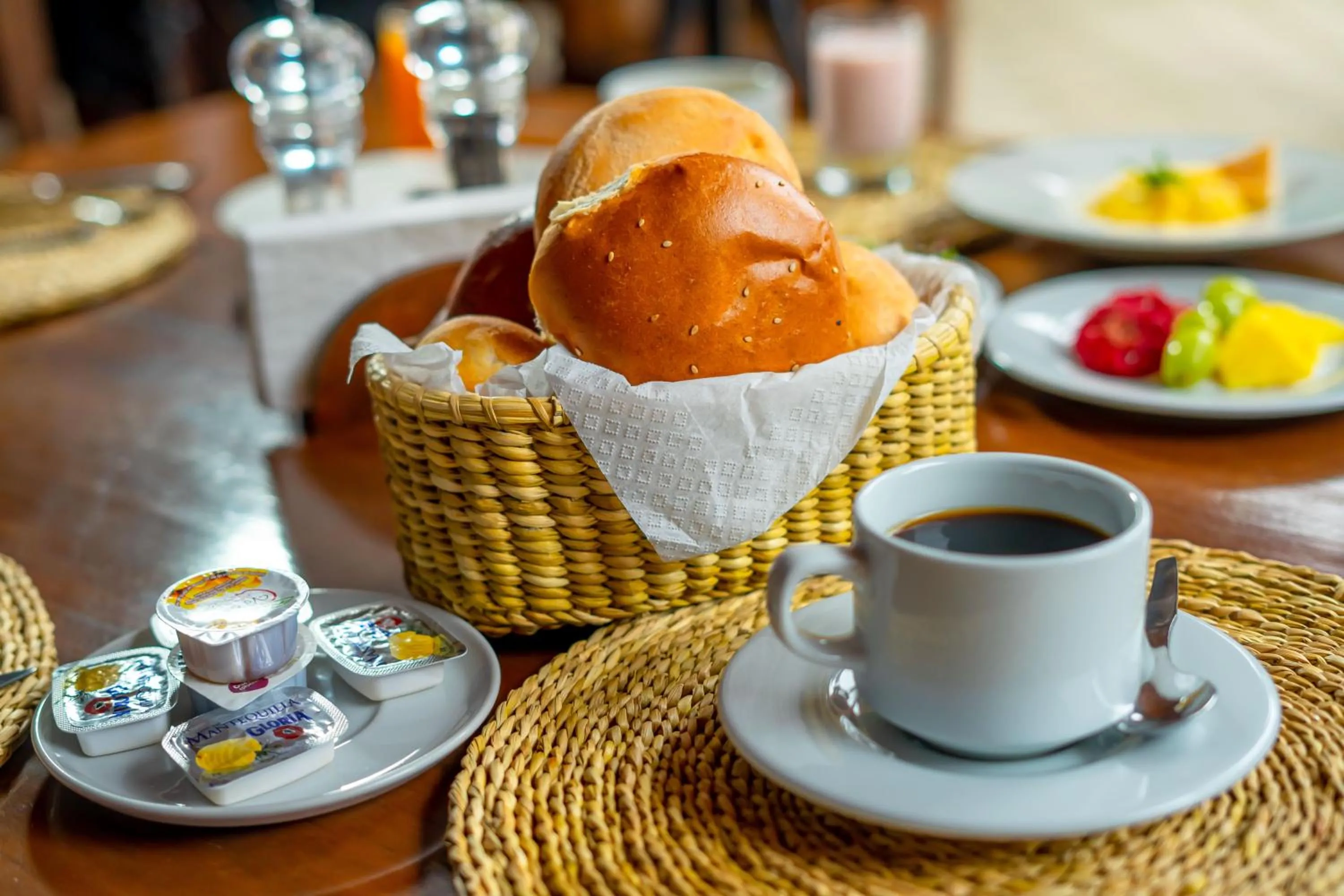 American breakfast in Casa Hacienda San Jose