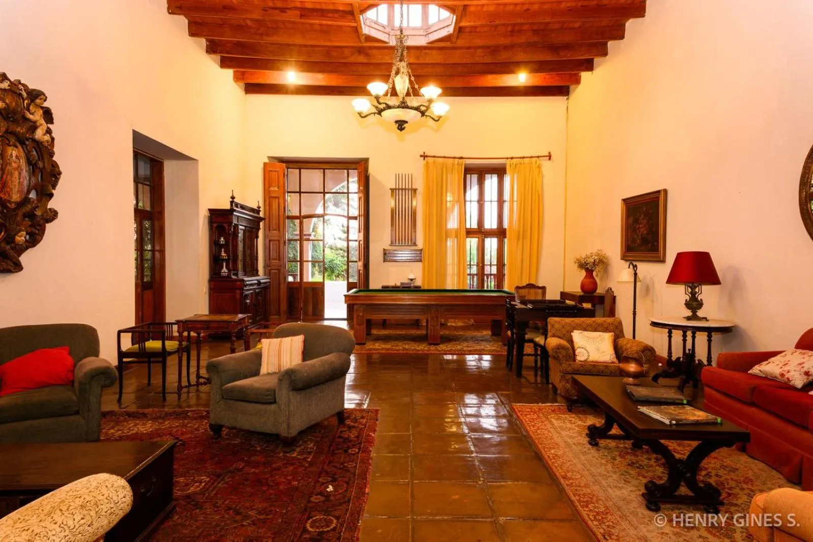 Game Room in Casa Hacienda San Jose