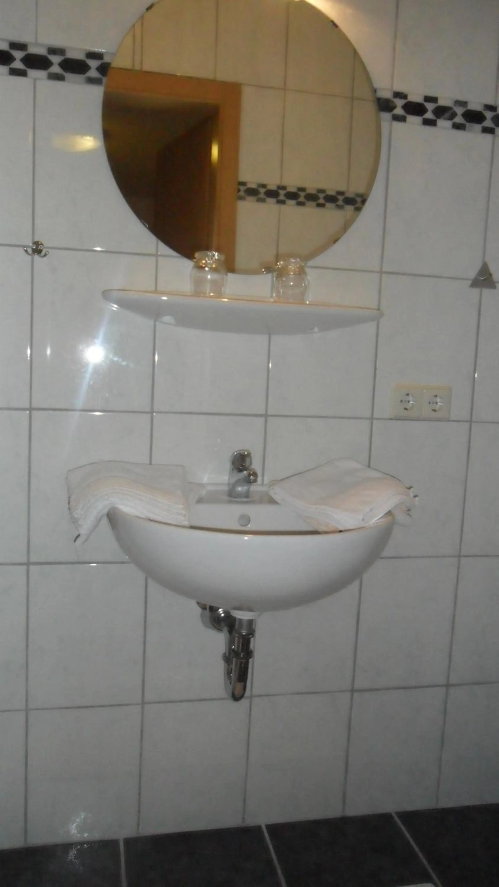 Bathroom in Hotel Badstube