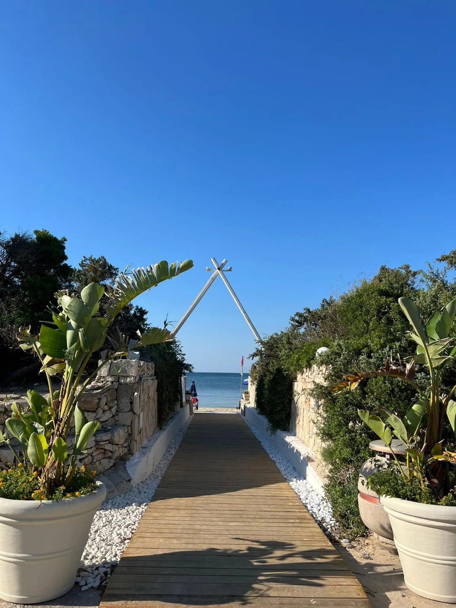 Garden view in Hotel dei Bizantini & Villaggio Campo dei Messapi