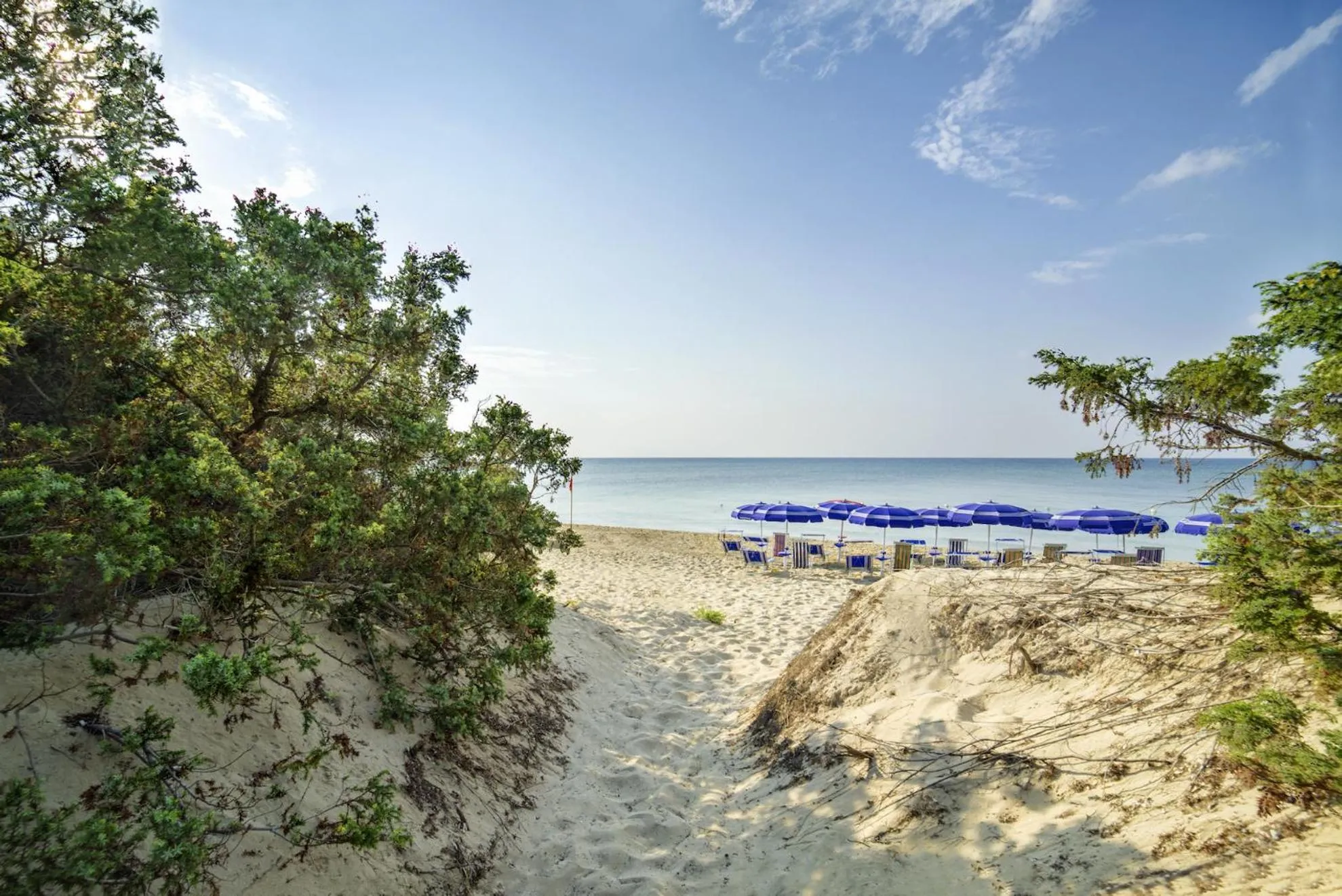 Sea view in Hotel dei Bizantini & Villaggio Campo dei Messapi