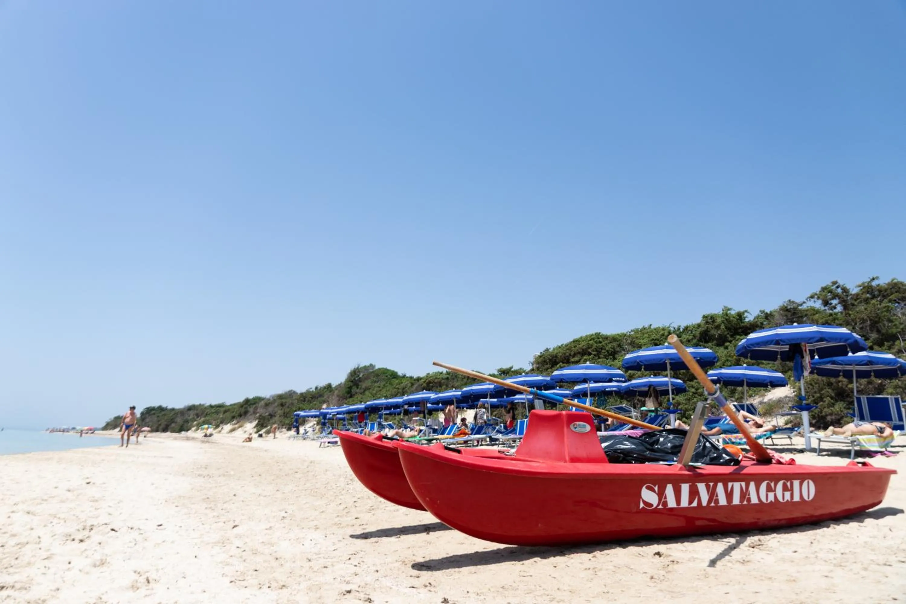 Beach in Hotel dei Bizantini & Villaggio Campo dei Messapi
