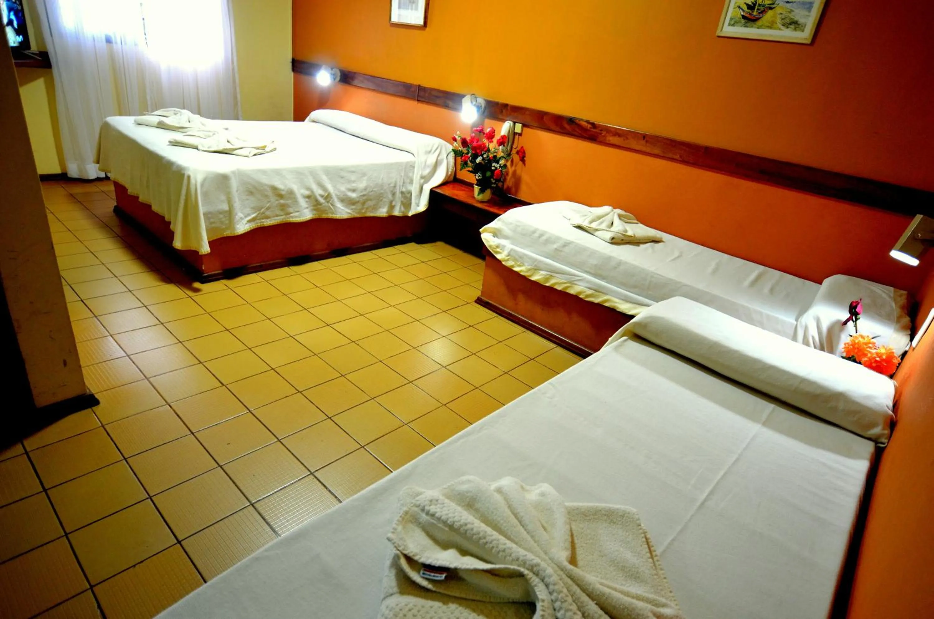 Bed in Hostería Casa Blanca Iguazú