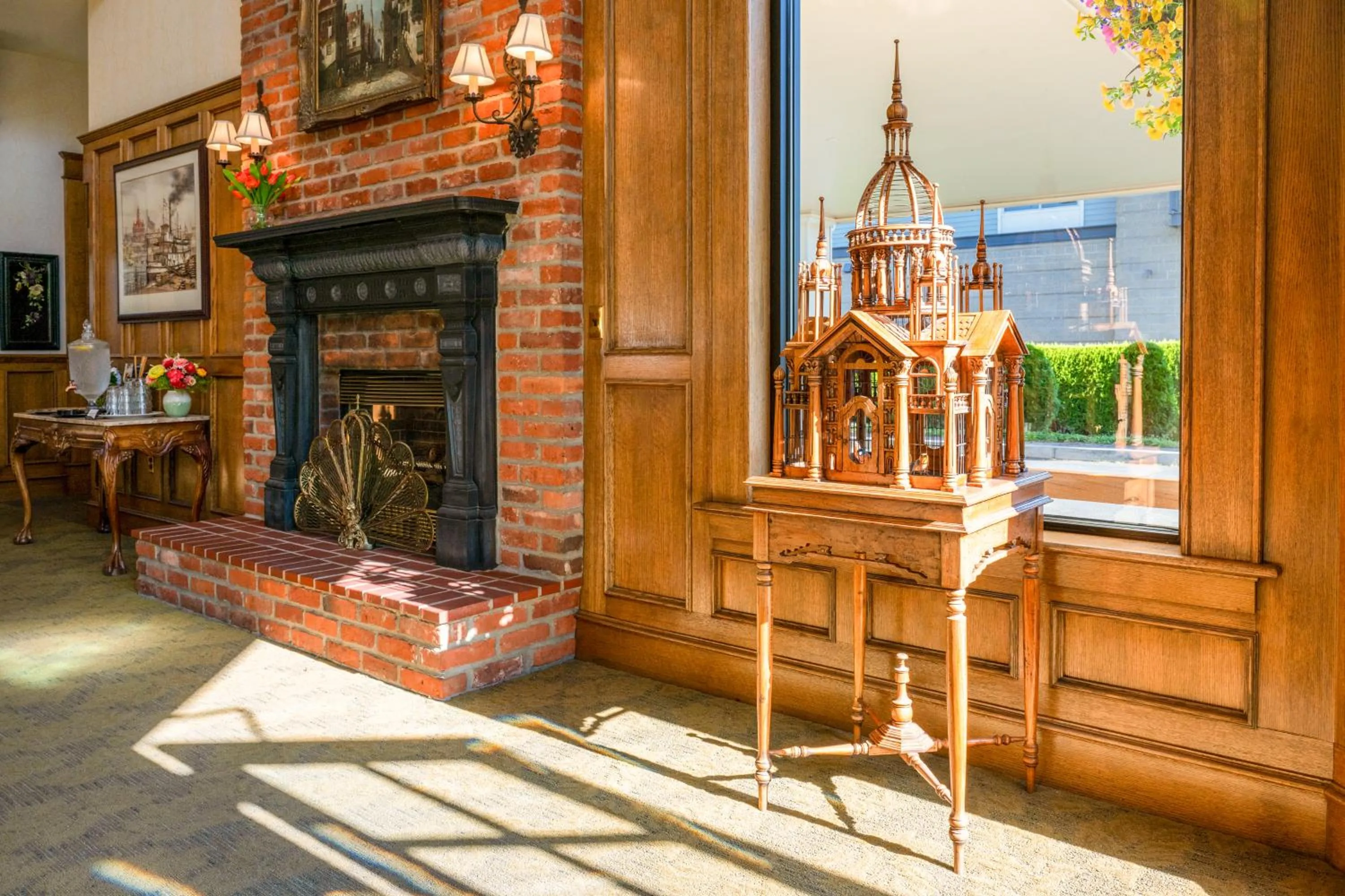Decorative detail in Fairhaven Village Inn