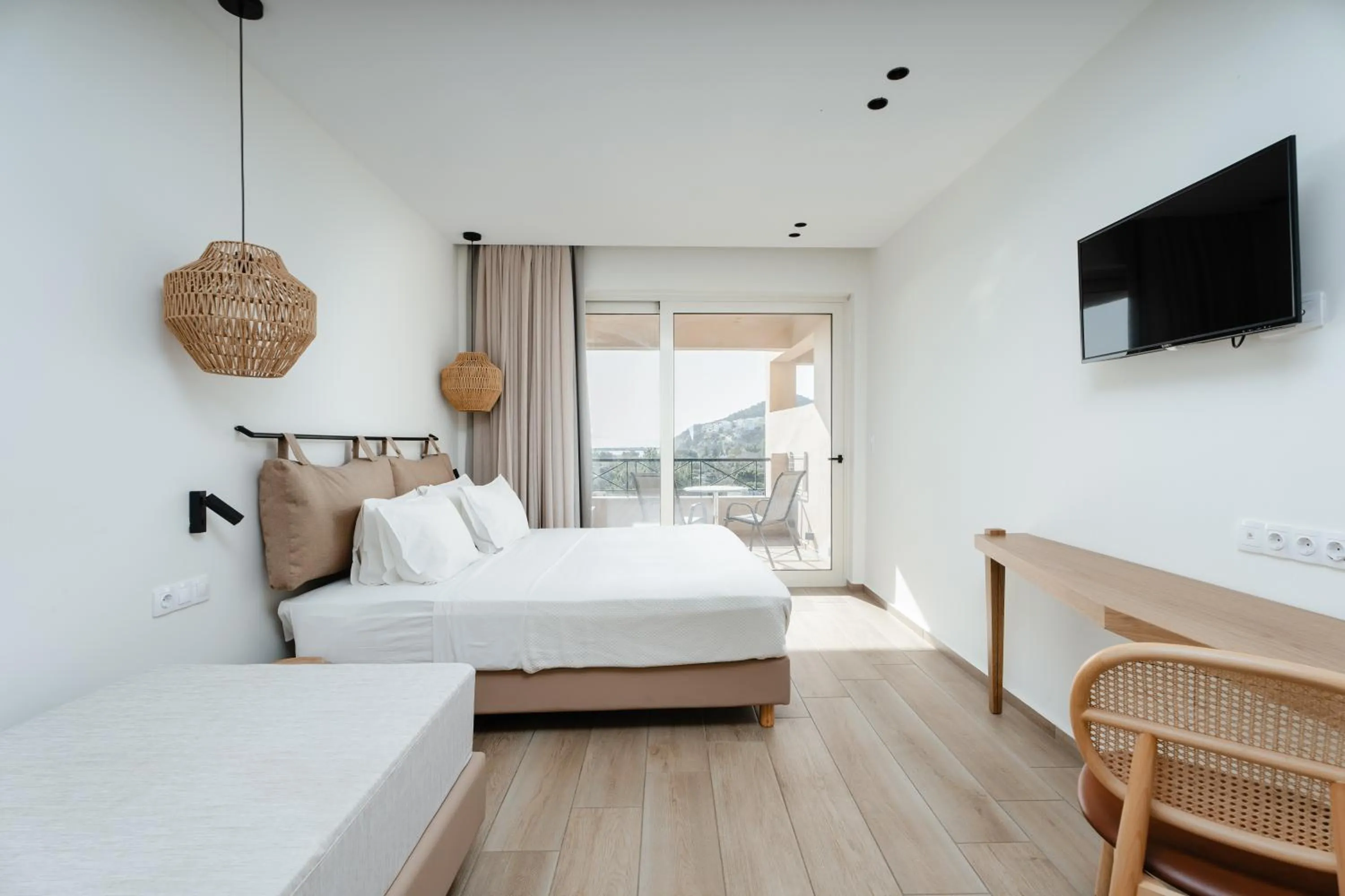 View (from property/room), Bed in Paralos The Maxine Adults Only