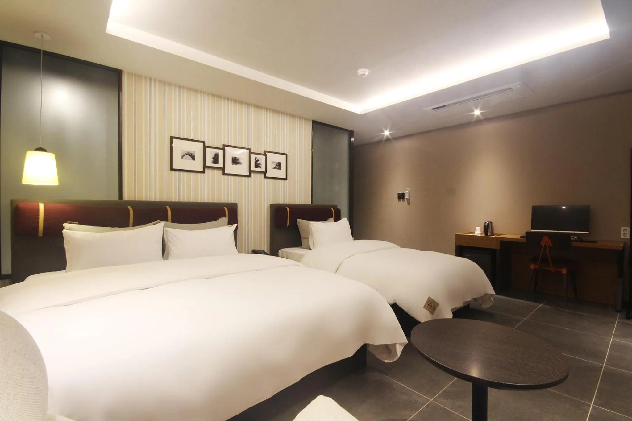 Bed in Brown Dot Hotel Seomyeon