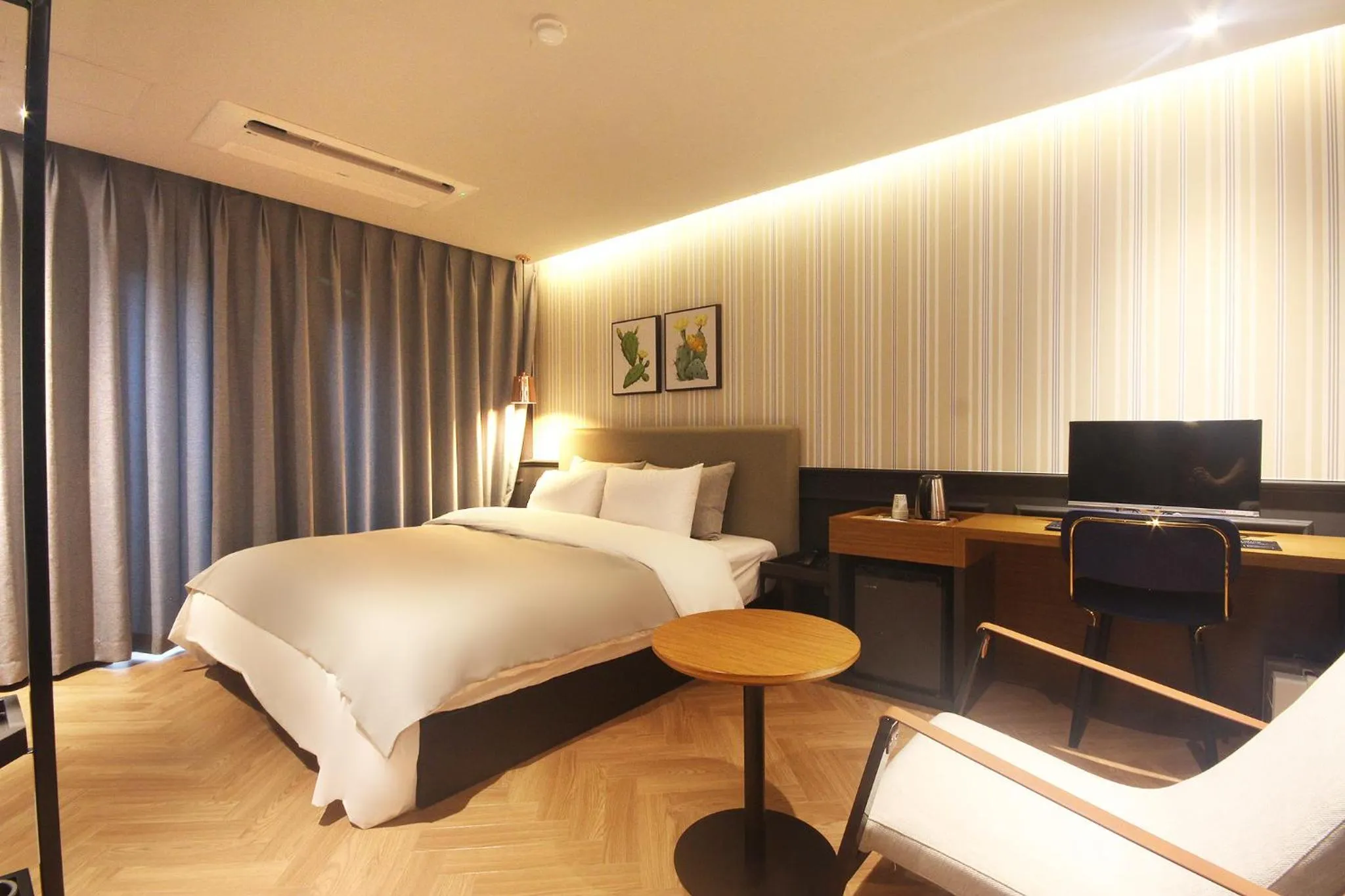 Bed in Brown Dot Hotel Seomyeon