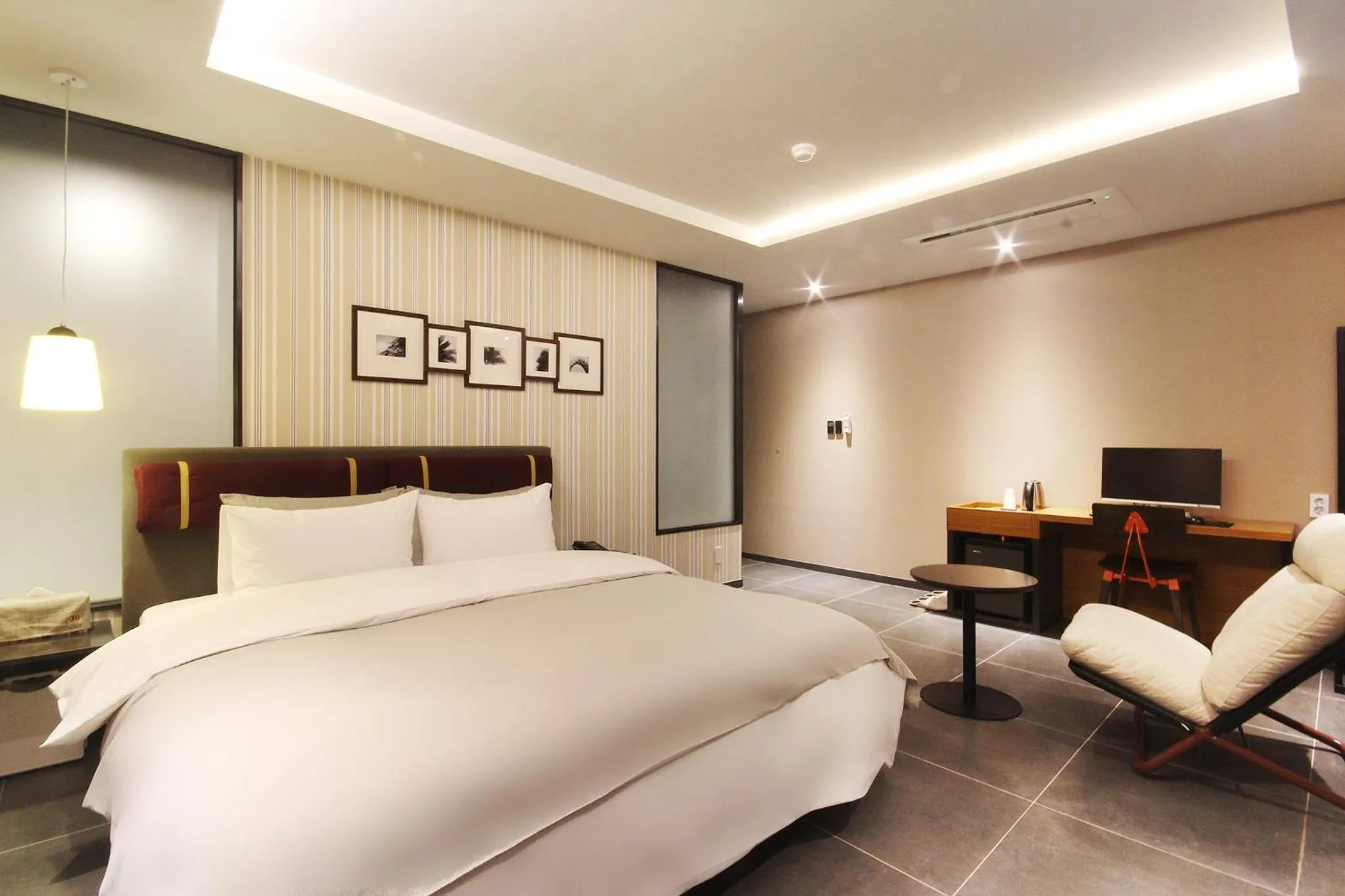 Bed in Brown Dot Hotel Seomyeon