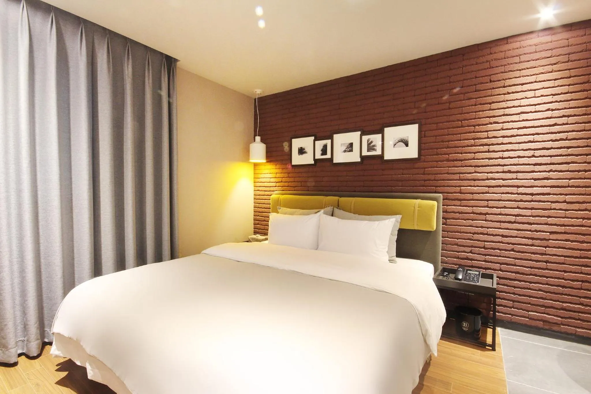 Bed in Brown Dot Hotel Seomyeon