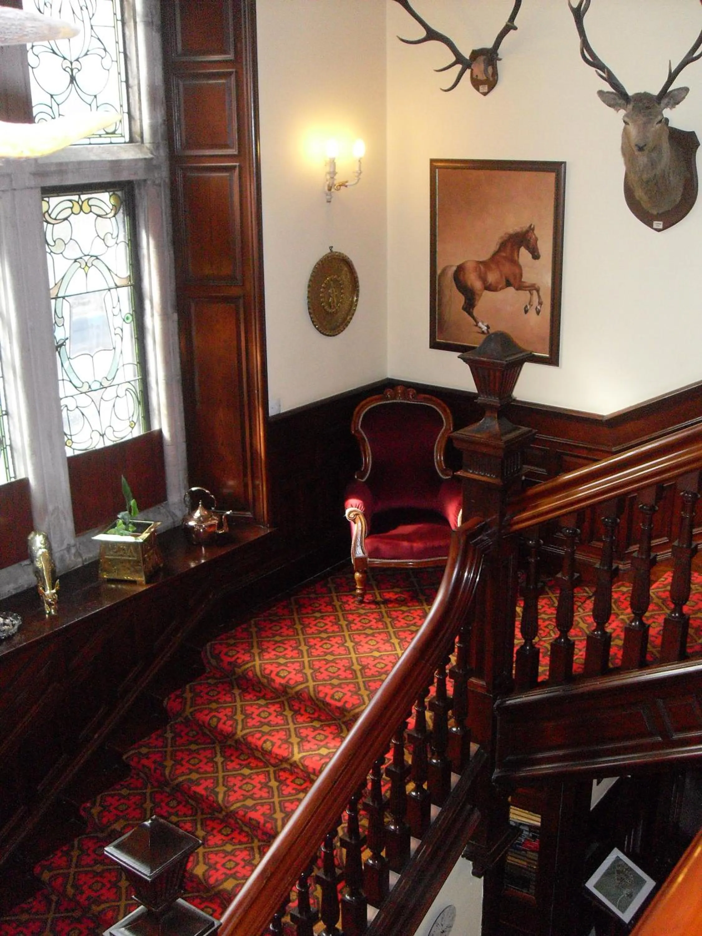 Decorative detail in Ledgowan Lodge Hotel