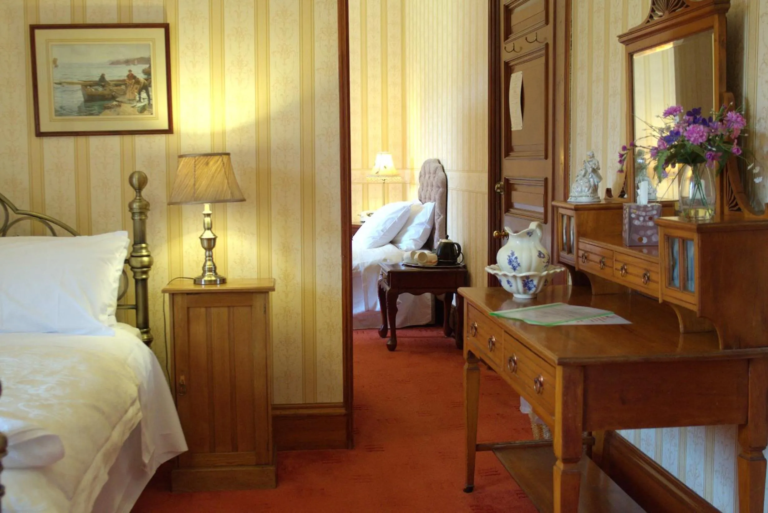 Bed in Ledgowan Lodge Hotel