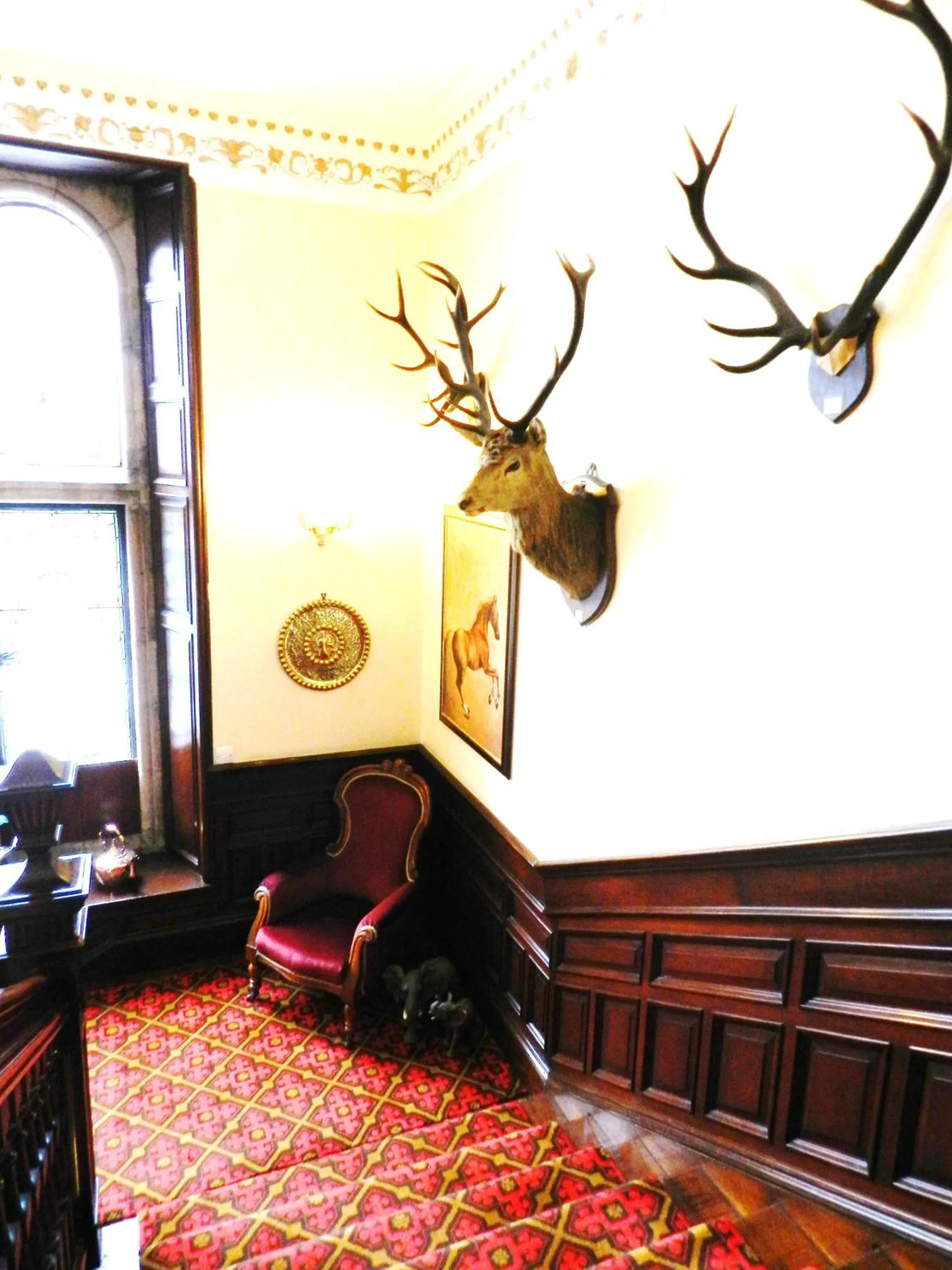 Decorative detail in Ledgowan Lodge Hotel