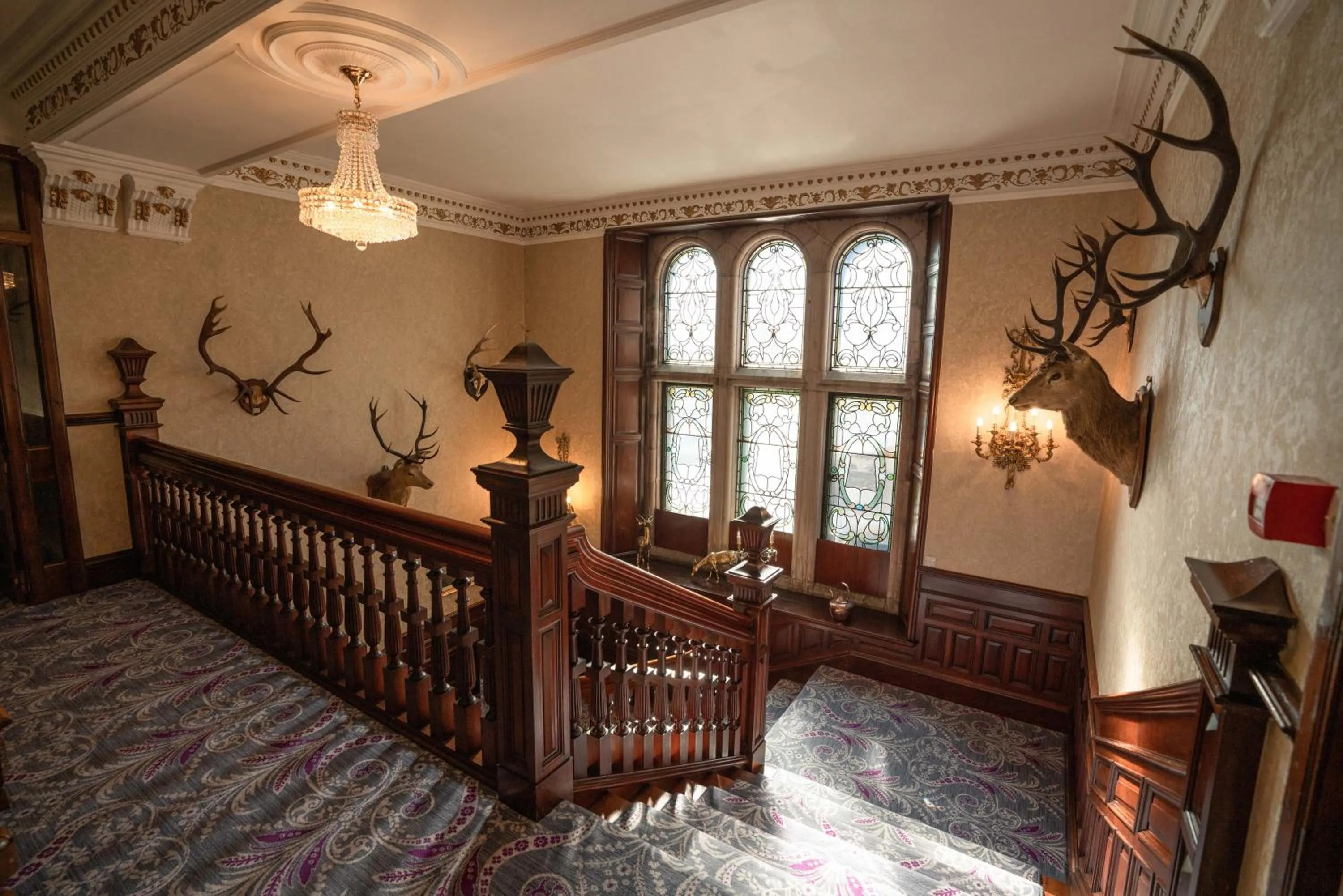 Property building, Bed in Ledgowan Lodge Hotel