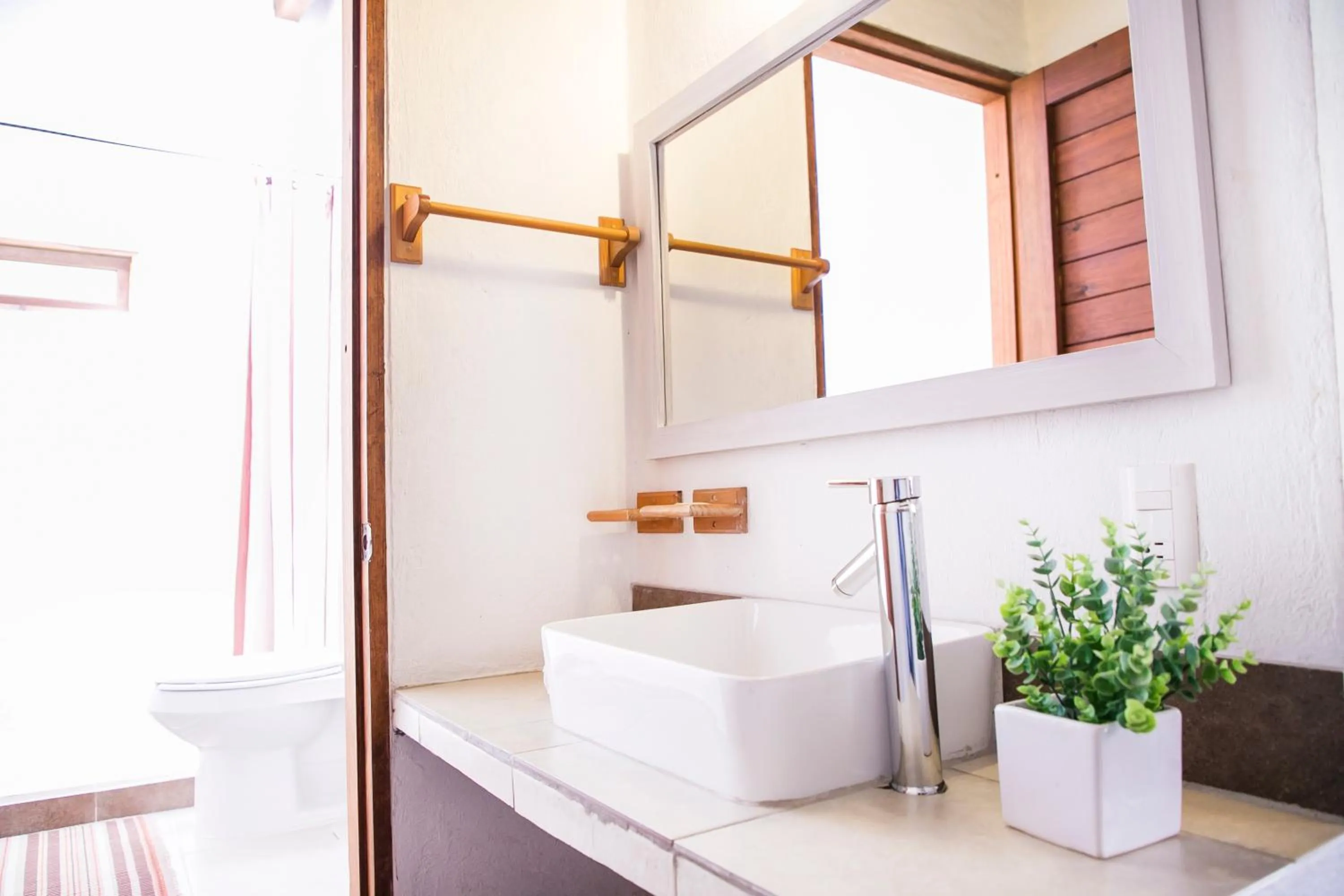 Bathroom in Meson de Valle Hotel