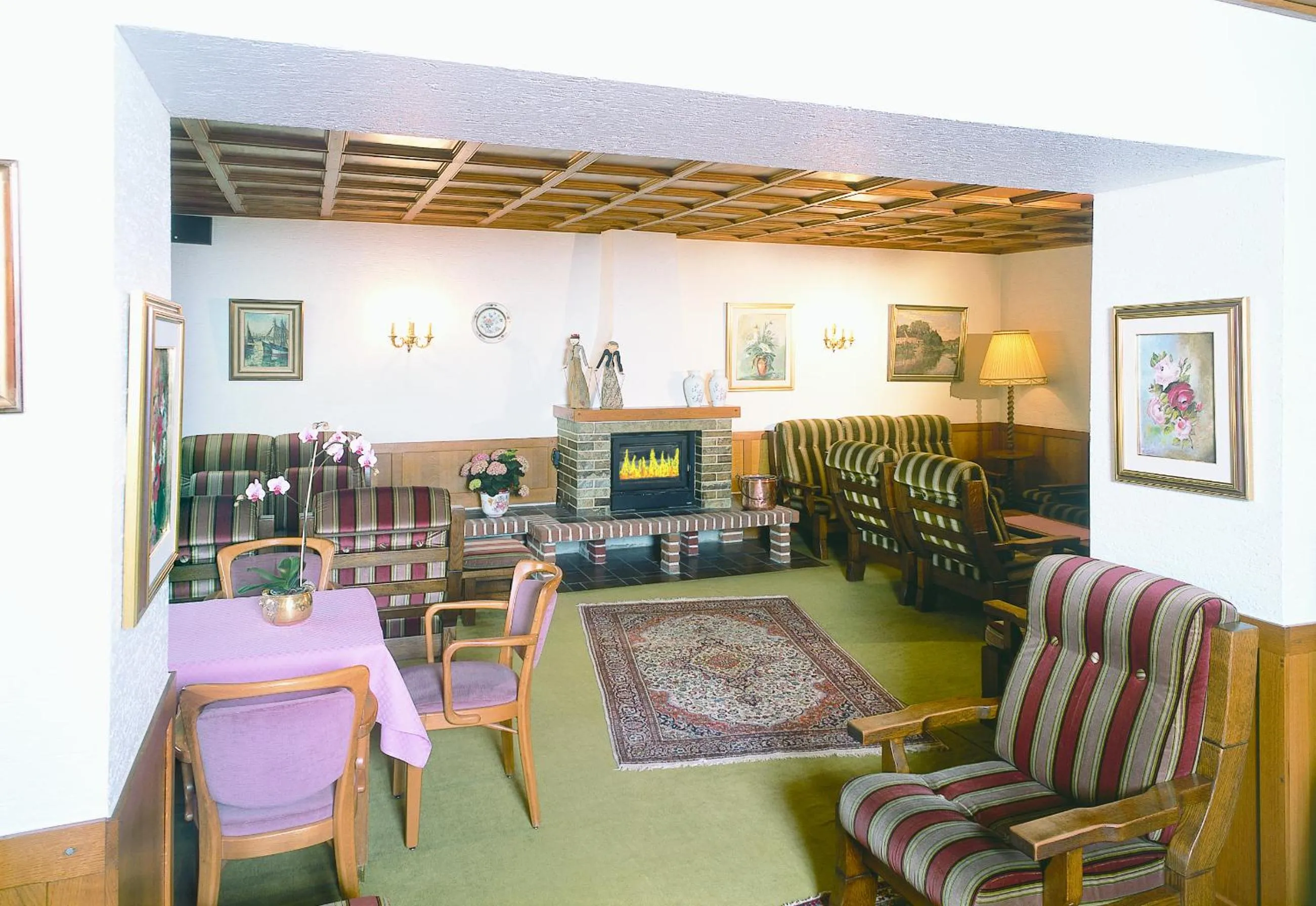 Seating area in Hotel Kinnen