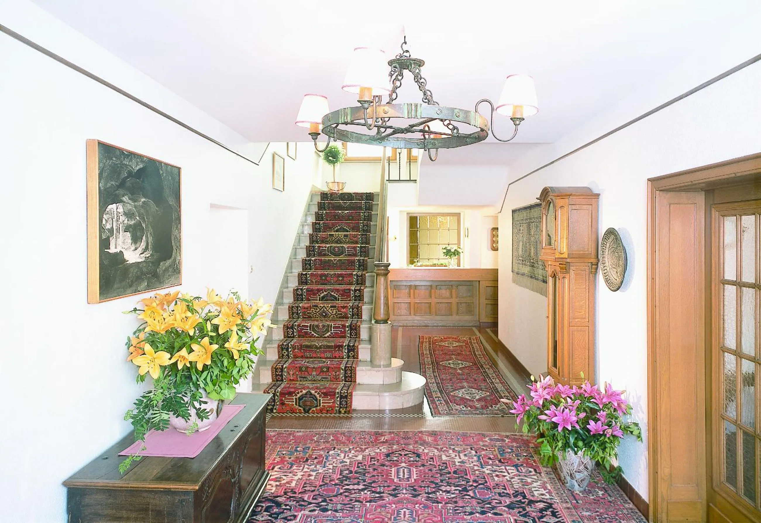 Lobby or reception in Hotel Kinnen