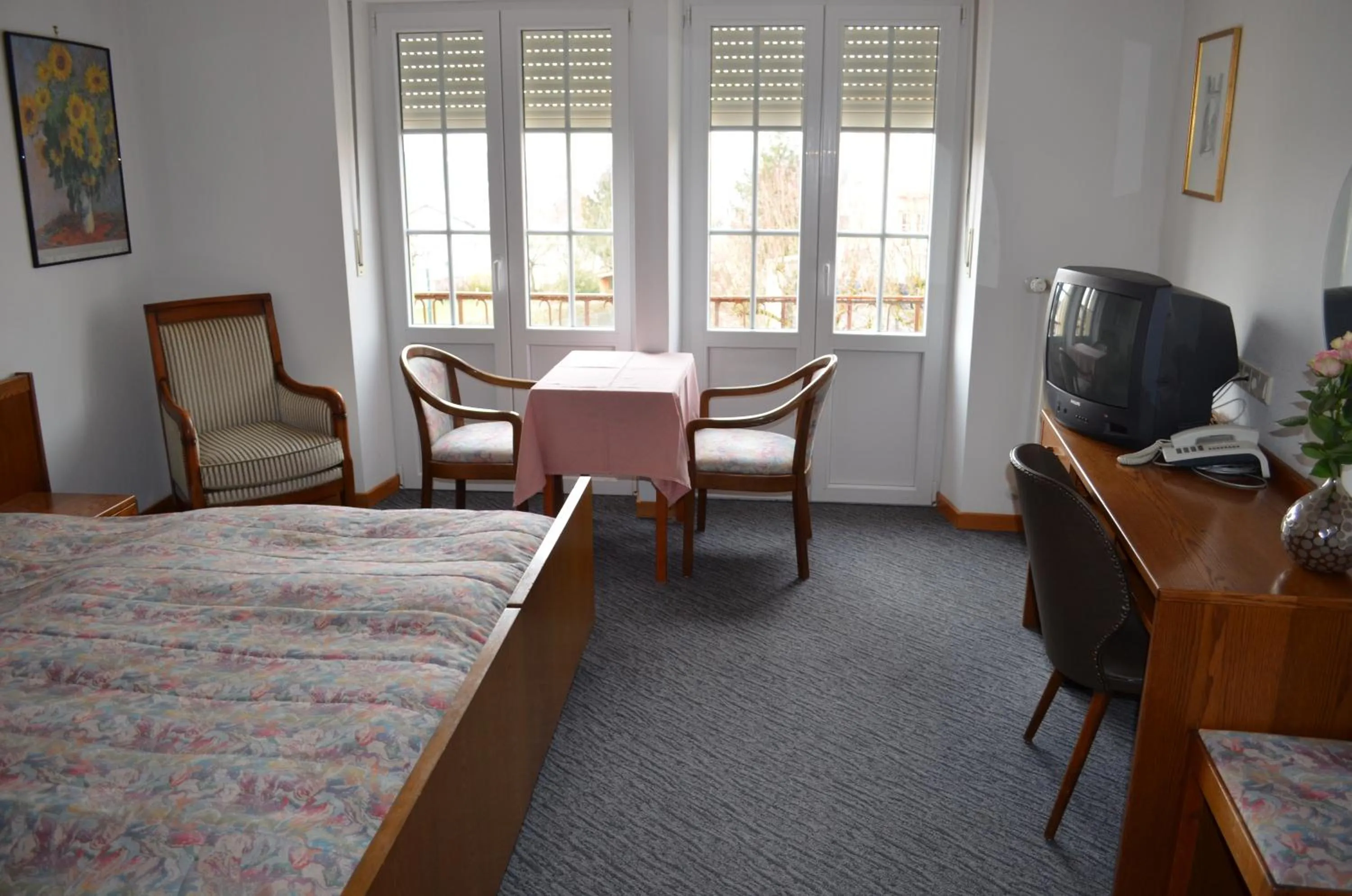 Bedroom, Bed in Hotel Kinnen