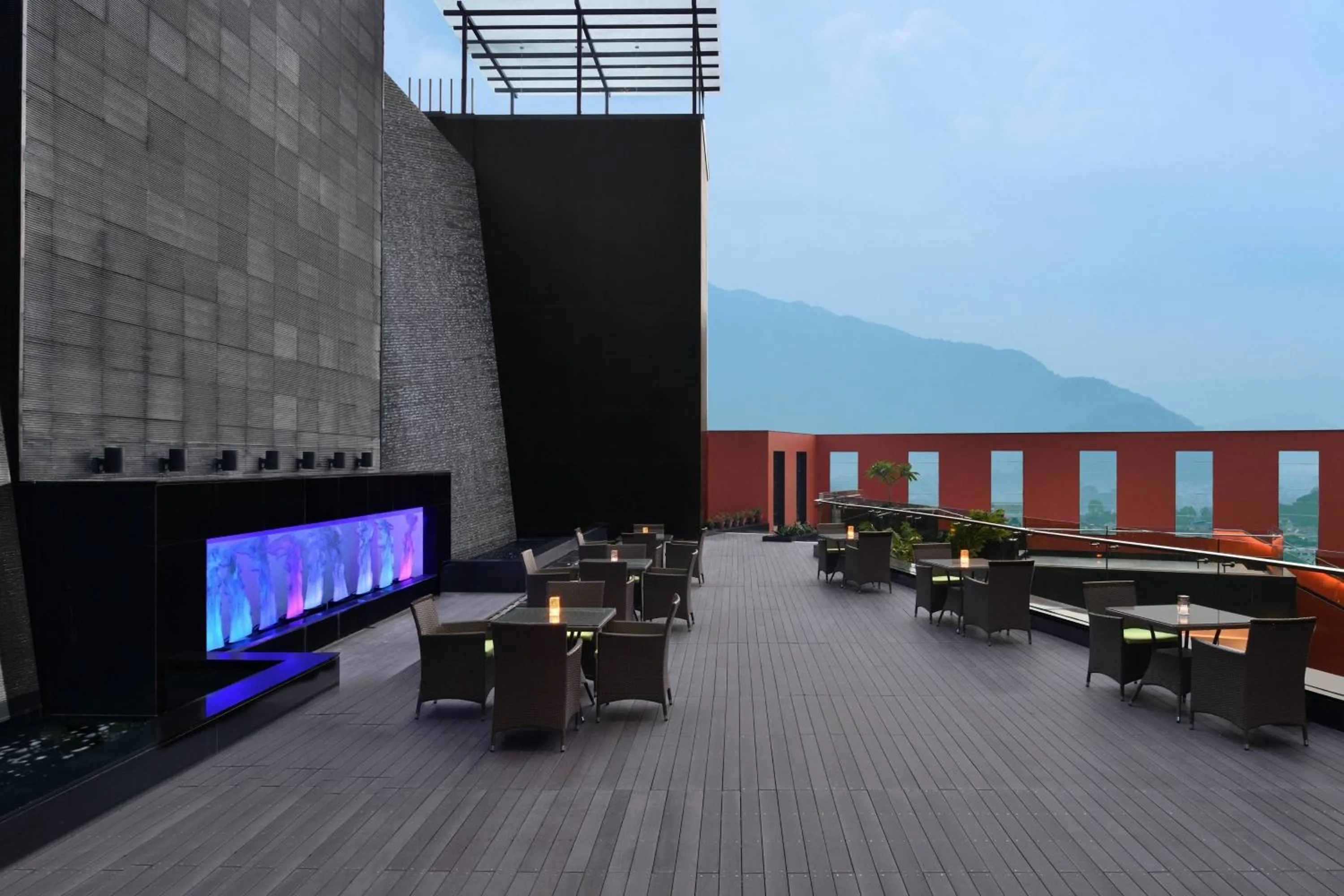 Lounge or bar in Kathmandu Marriott Hotel