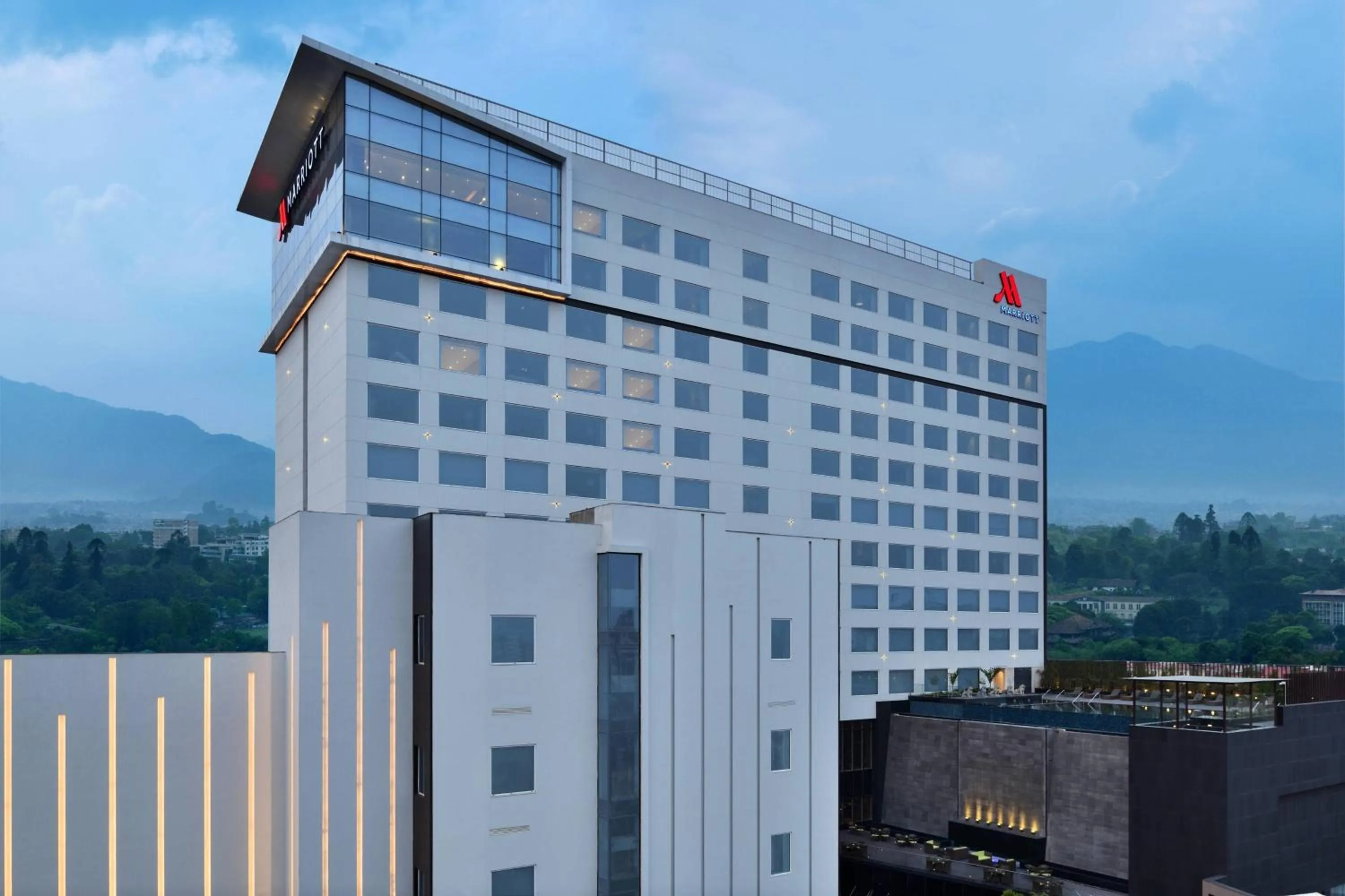 Property building in Kathmandu Marriott Hotel