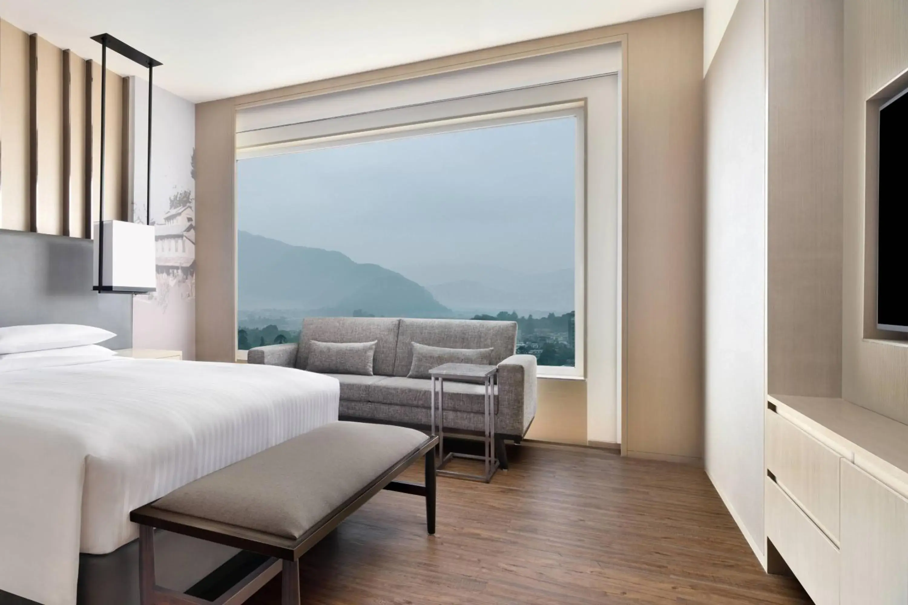 Executive Suite with M Club lounge access, Mountain view - single occupancy in Kathmandu Marriott Hotel Executive Suite with M Club lounge access, Mountain view - single occupancy in Kathmandu Marriott Hotel