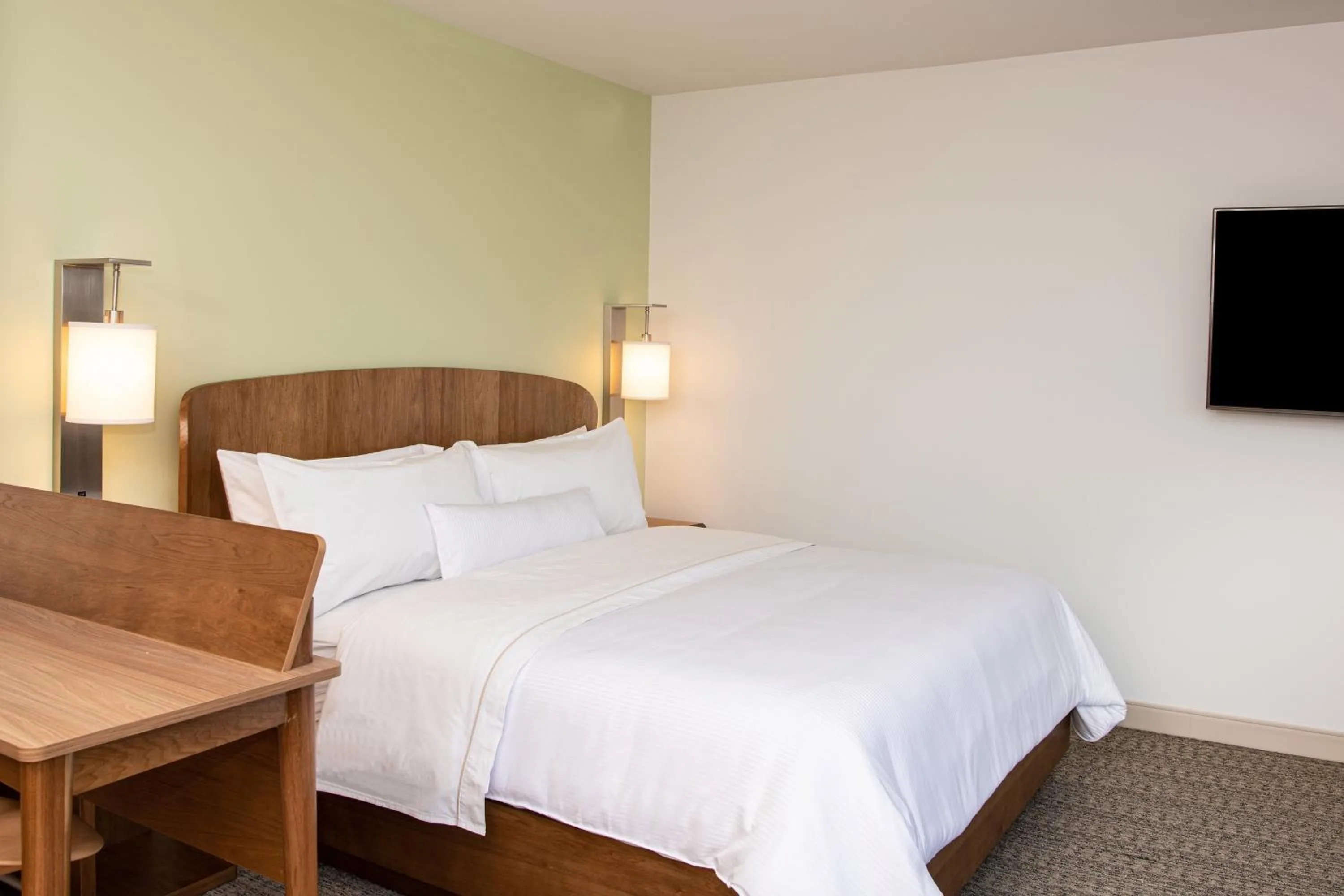 Bedroom, Bed in Element Scottsdale at SkySong