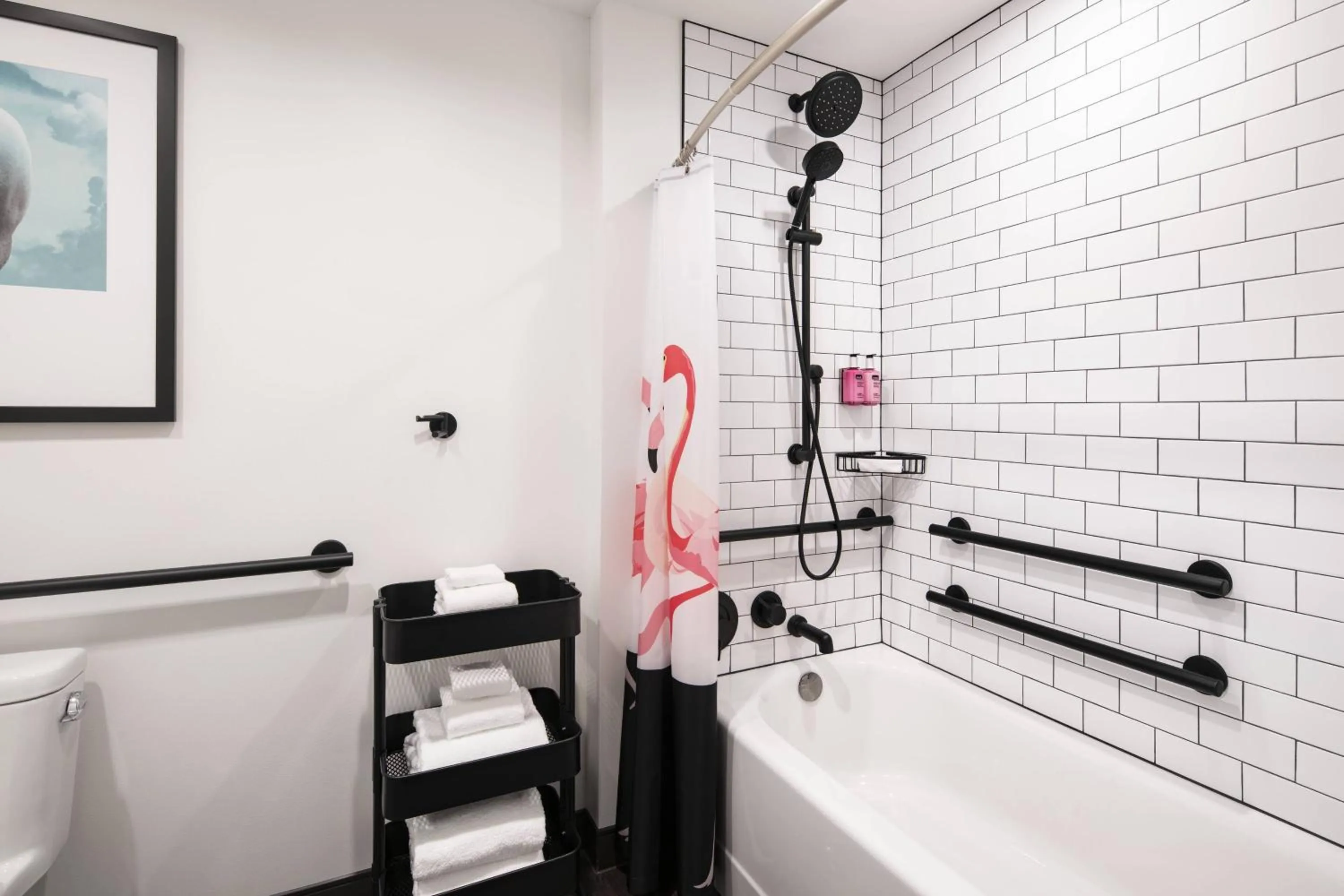 Bathroom in Moxy Louisville Downtown