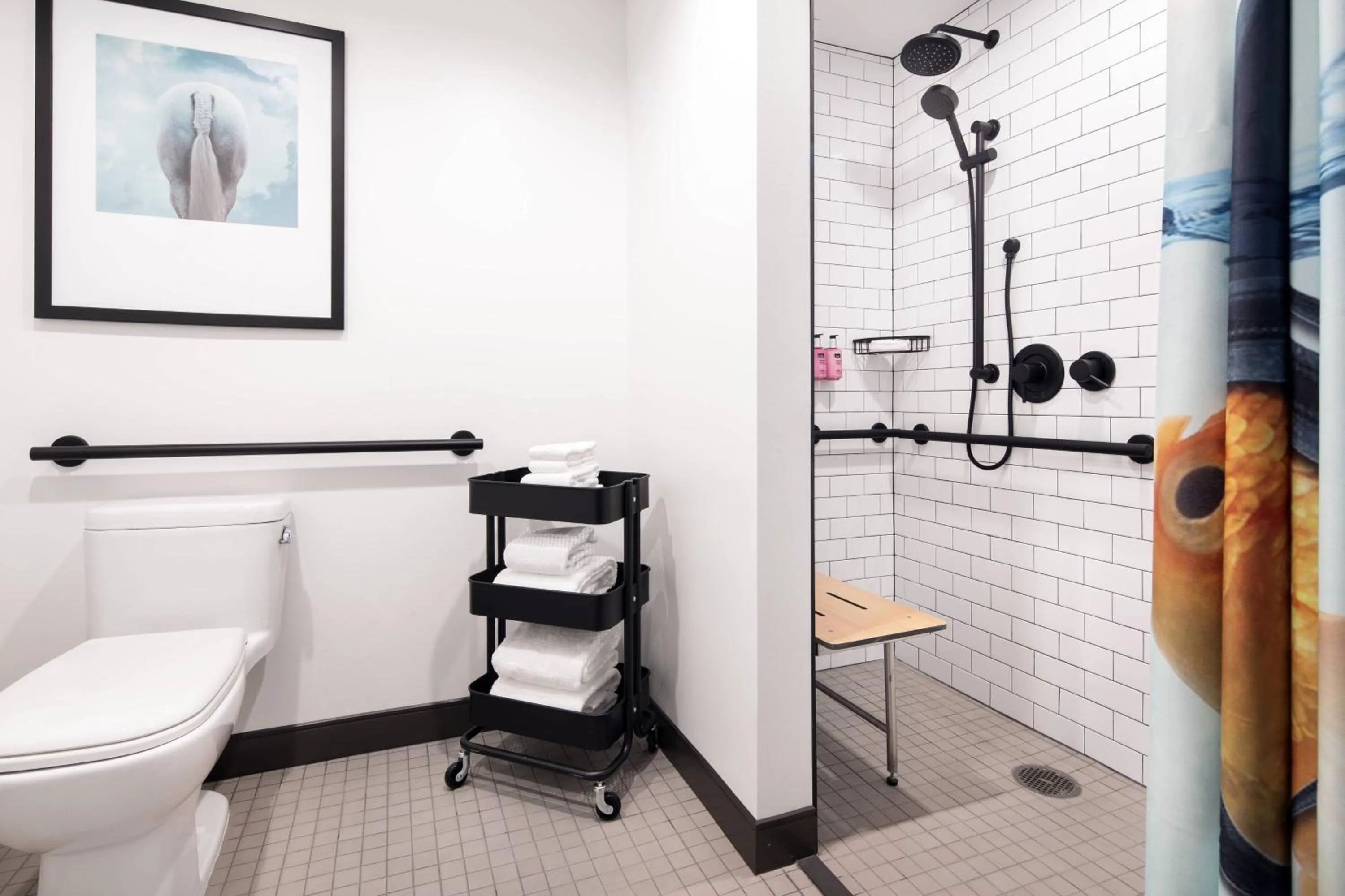 Bathroom in Moxy Louisville Downtown