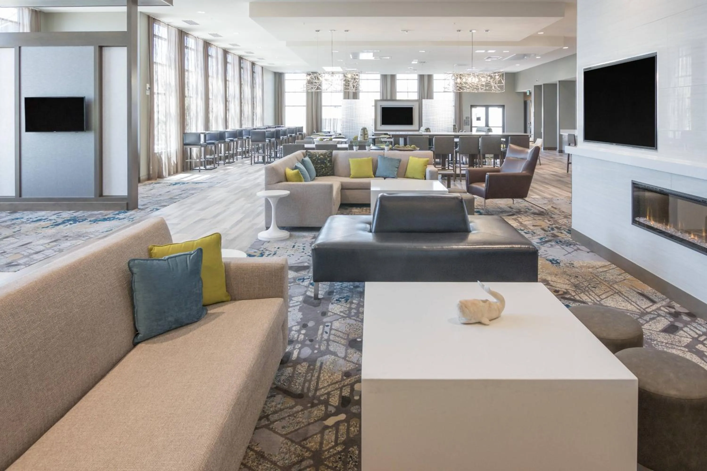 Lobby or reception in Residence Inn by Marriott San Jose North/Silicon Valley