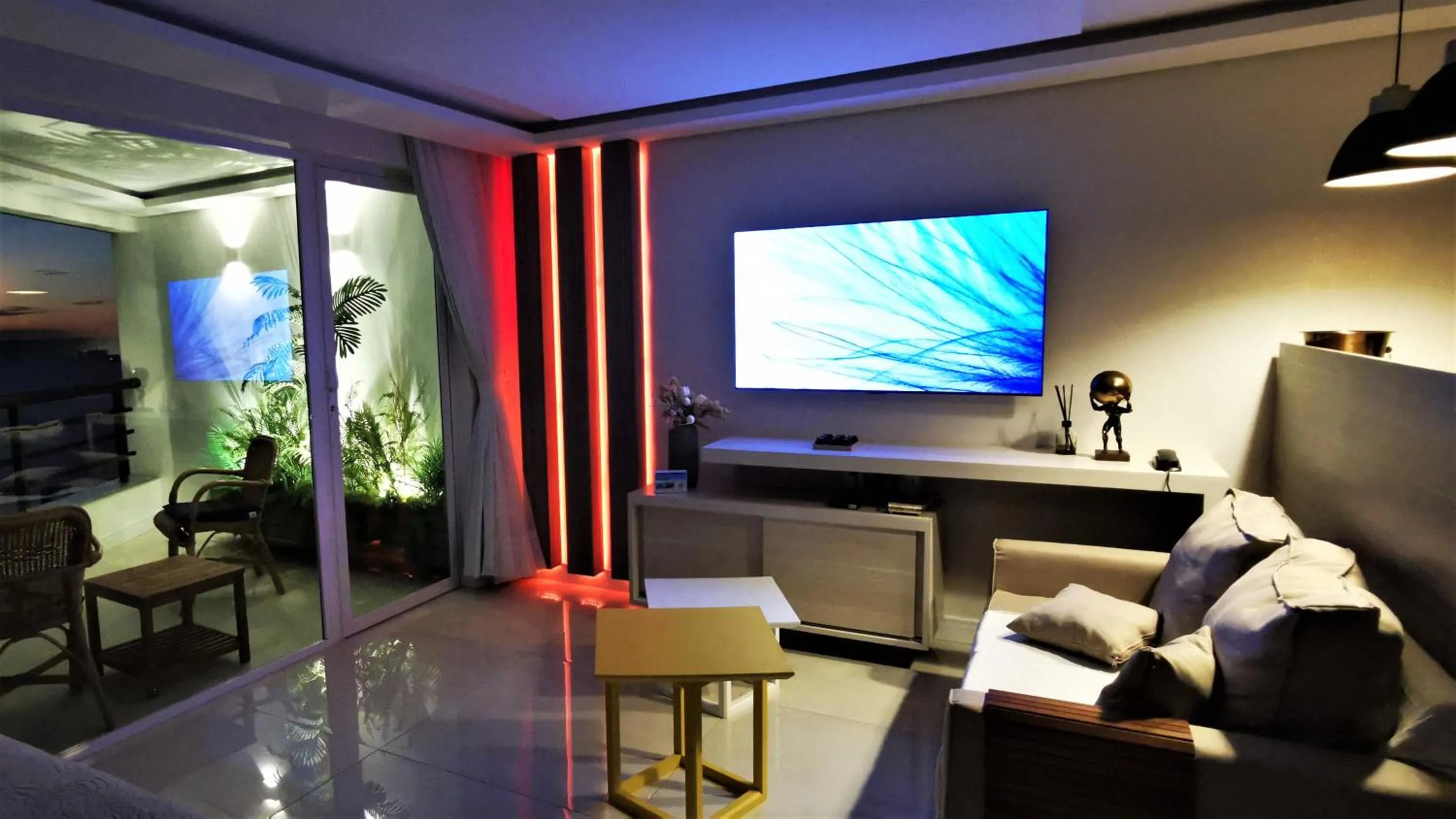 Living room in Seaflats Iate Plaza Hotel