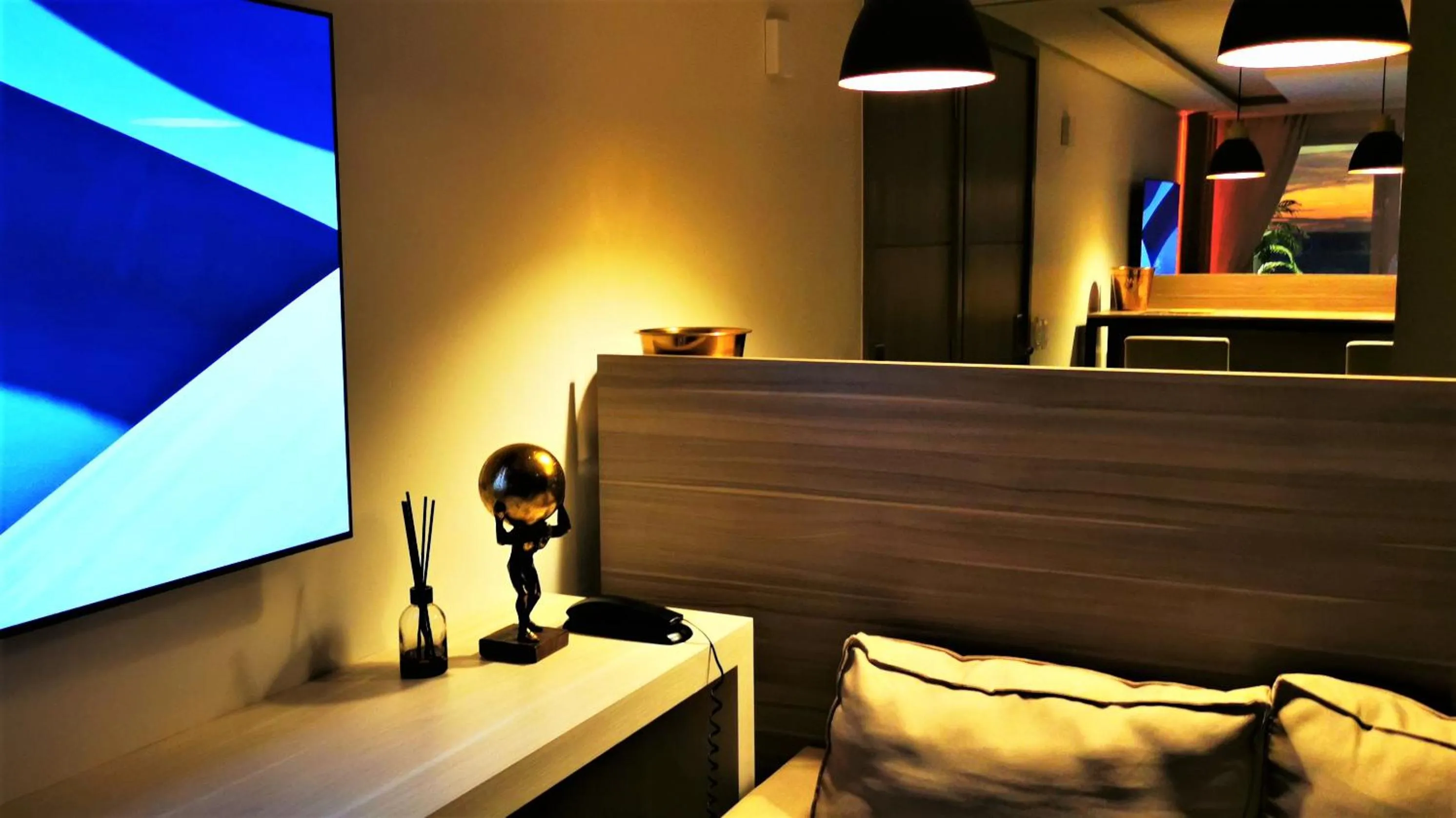 Decorative detail in Seaflats Iate Plaza Hotel