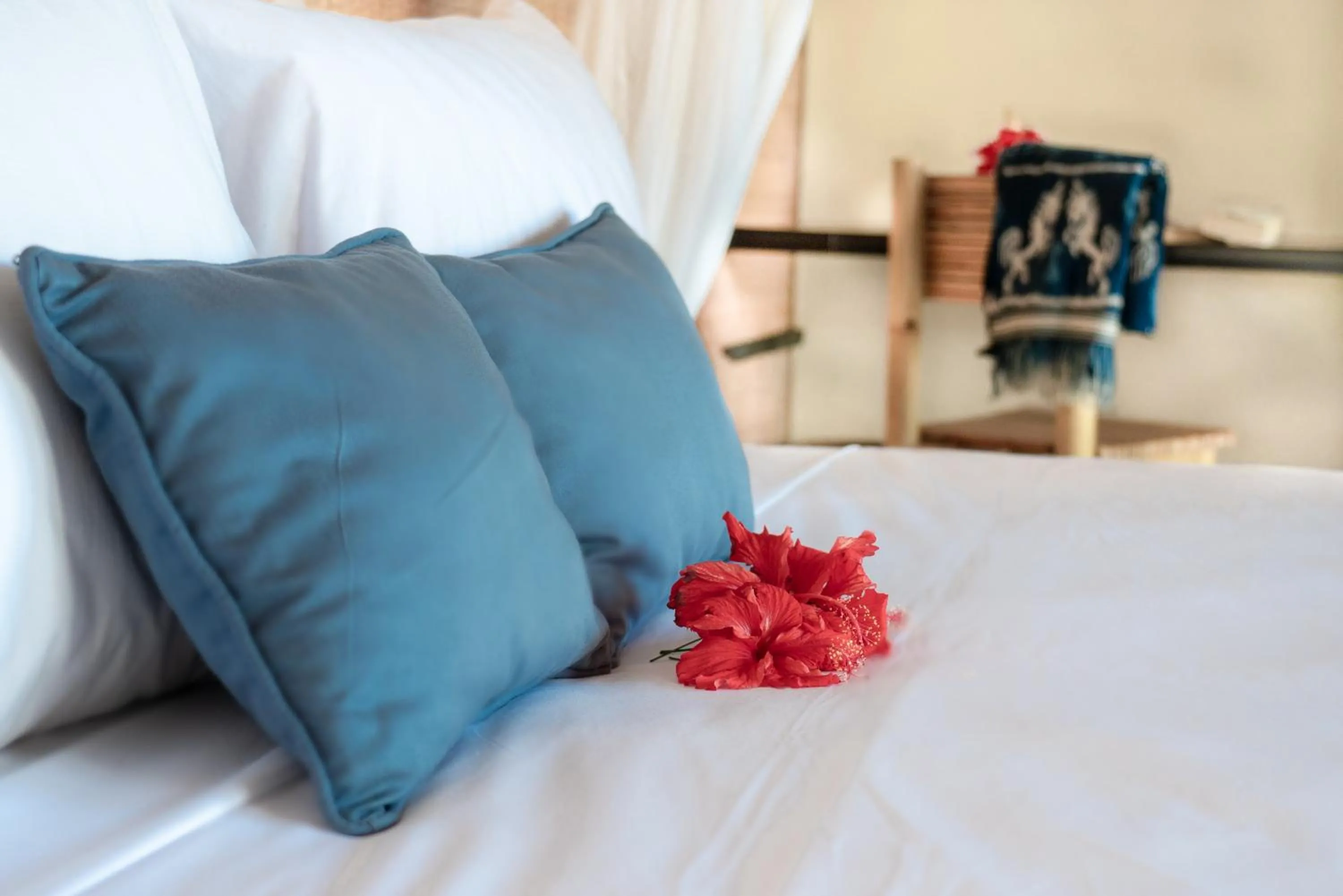 Bed in Maringi Sumba by the Sumba Hospitality Foundation