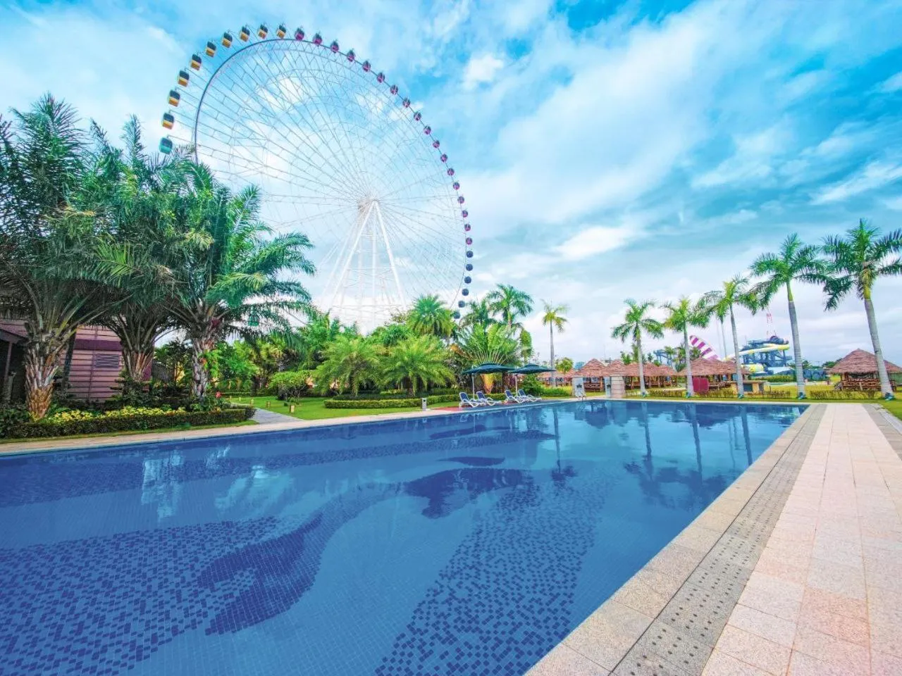 Swimming pool in Prince Manor Resort