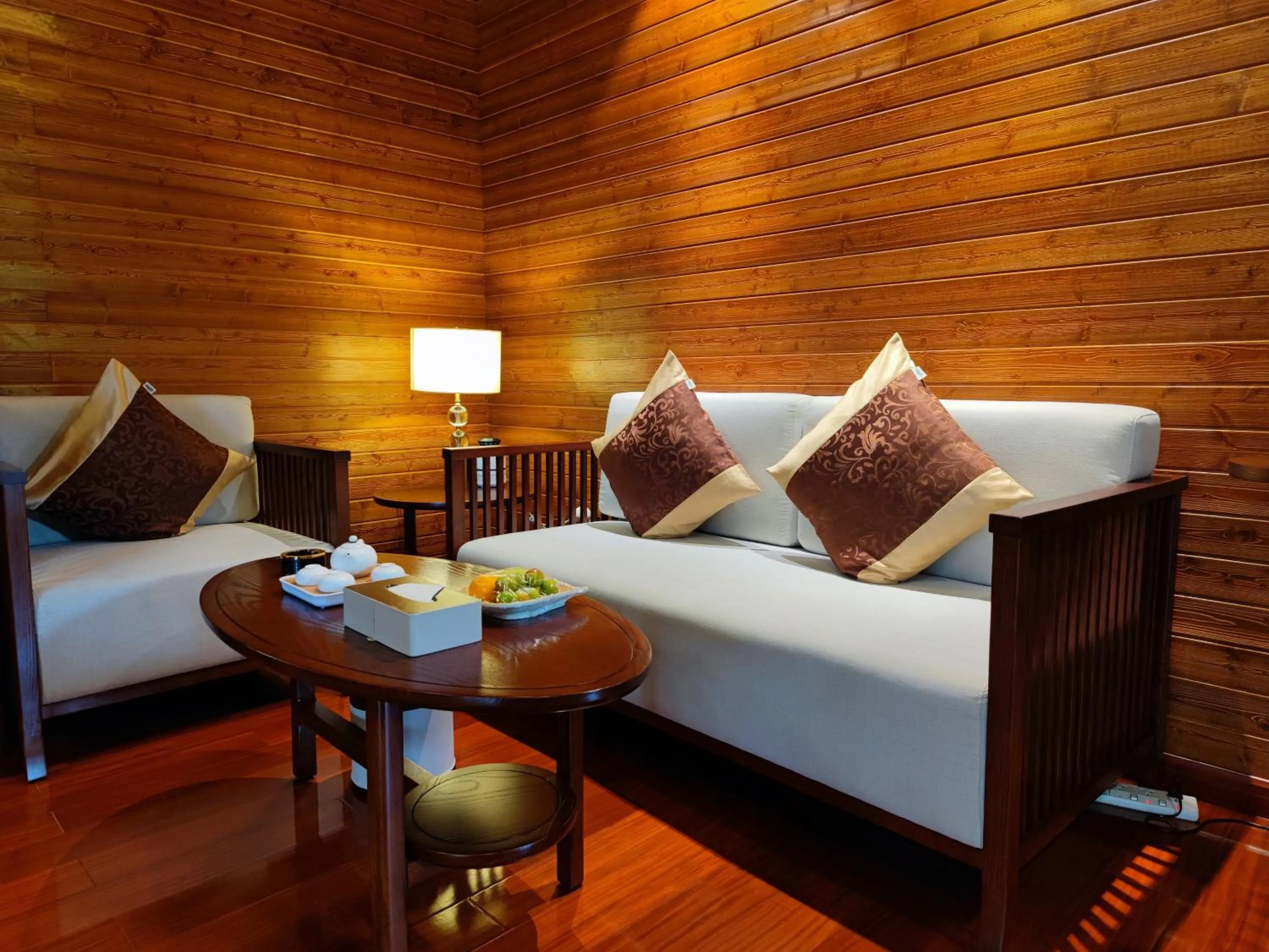 Seating area in Prince Manor Resort