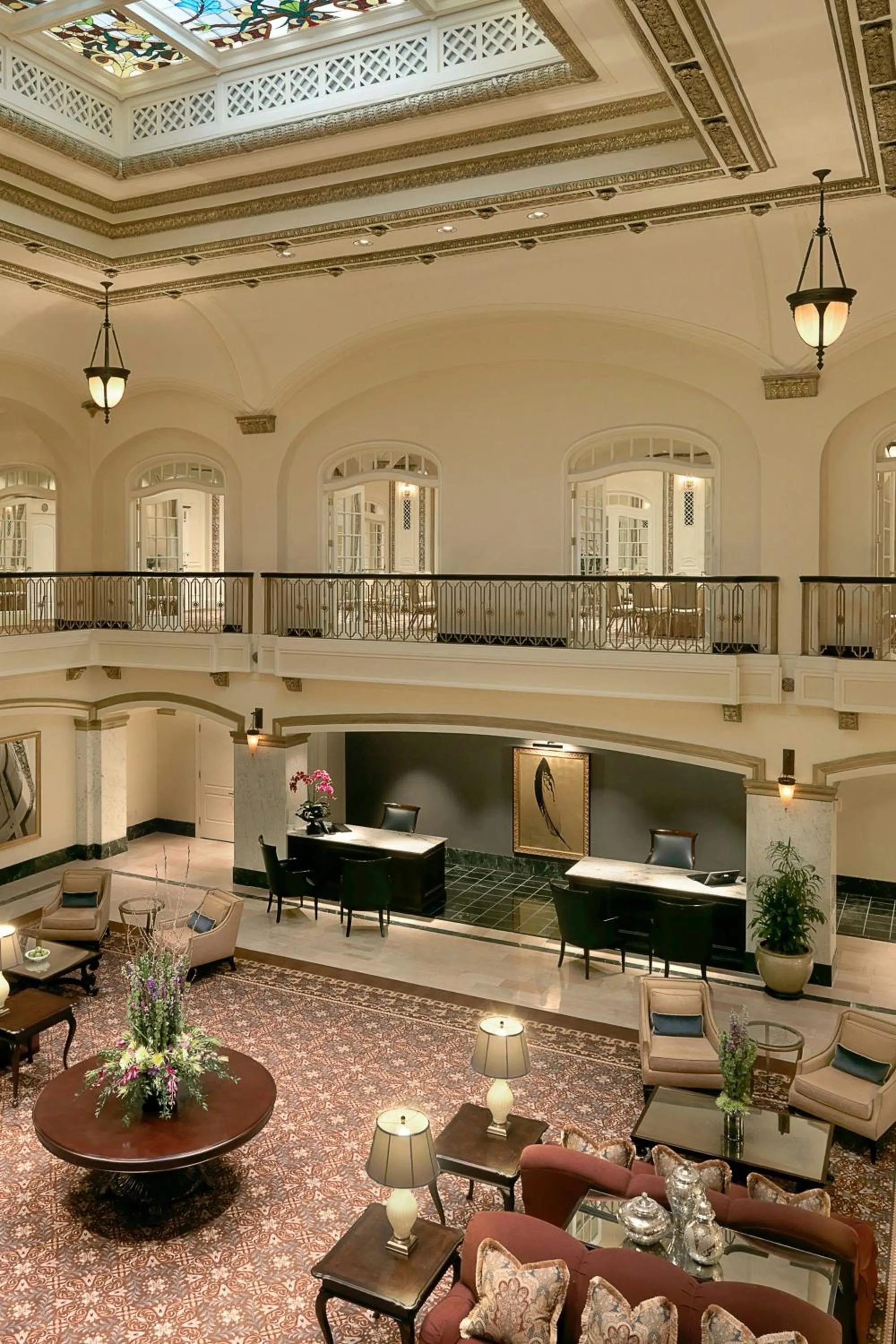 Lobby or reception in Hotel Blackhawk, Autograph Collection