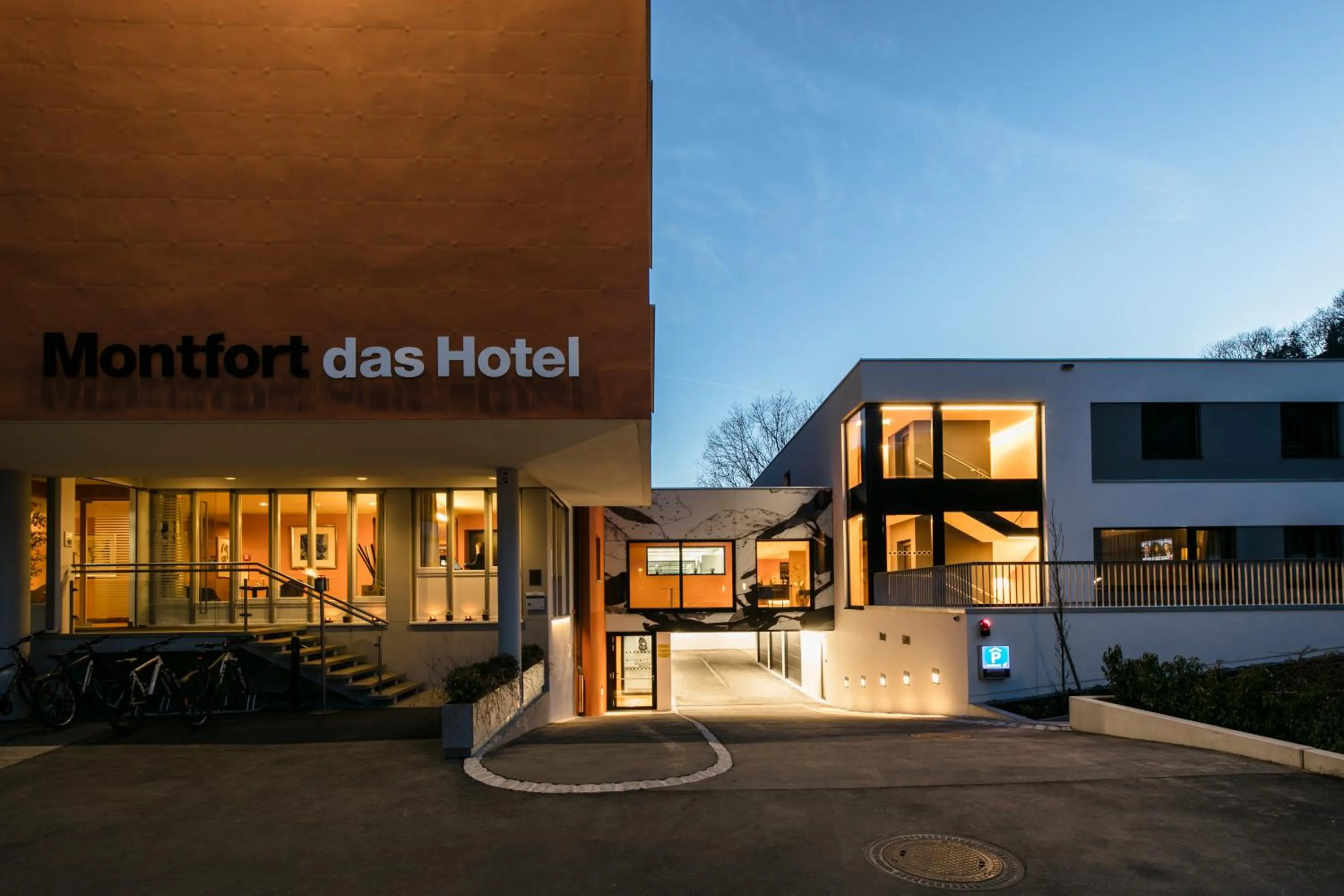 Facade/entrance in Montfort - das Hotel